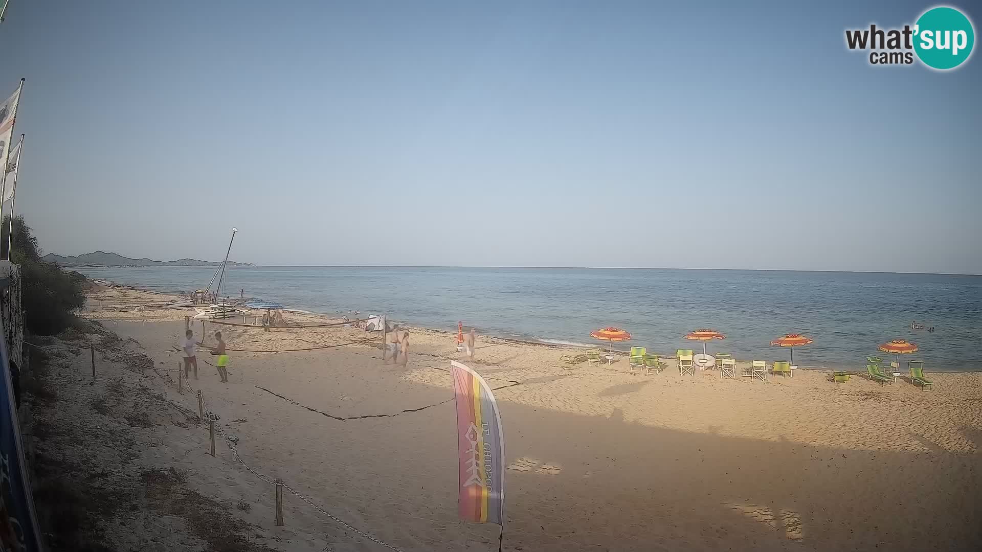 Web kamera Piscina Rei – Pogled uživo iz Costa Rei, Muravera