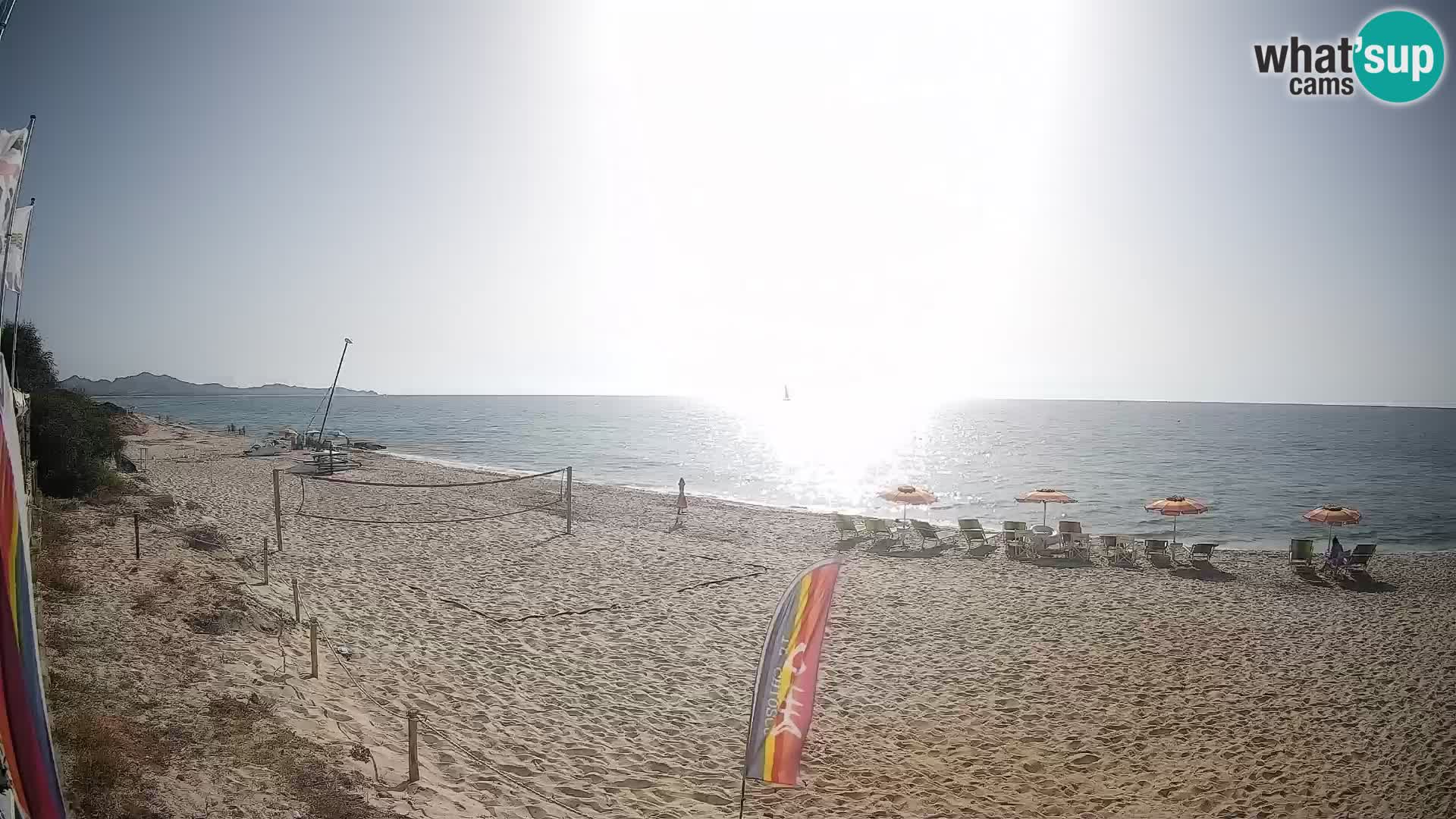 Web kamera Piscina Rei – Pogled uživo iz Costa Rei, Muravera