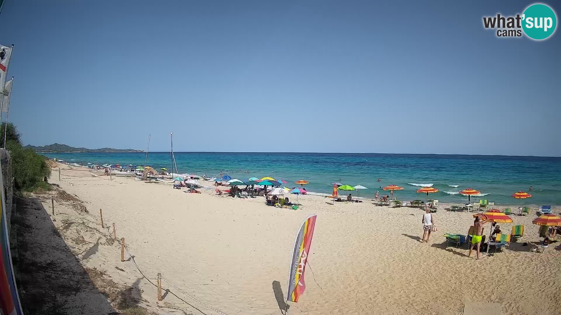 Webcam Piscina Rei – Vue en direct depuis Costa Rei, Muravera