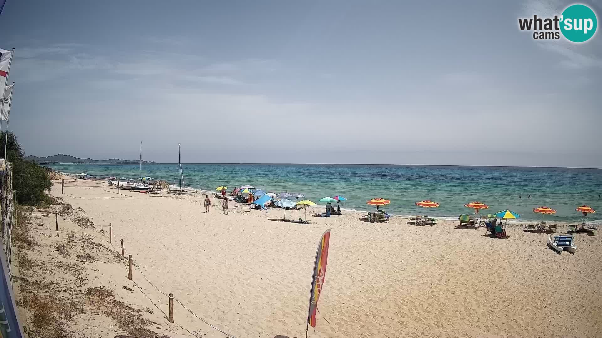 Spletna kamera Piscina Rei – Pogled v živo iz Costa Rei, Muravera
