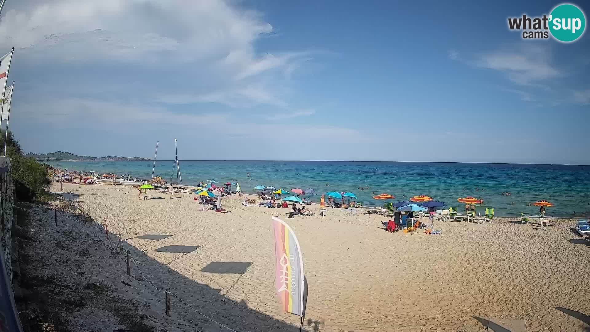 Webcam Piscina Rei – Vista en directo desde Costa Rei, Muravera