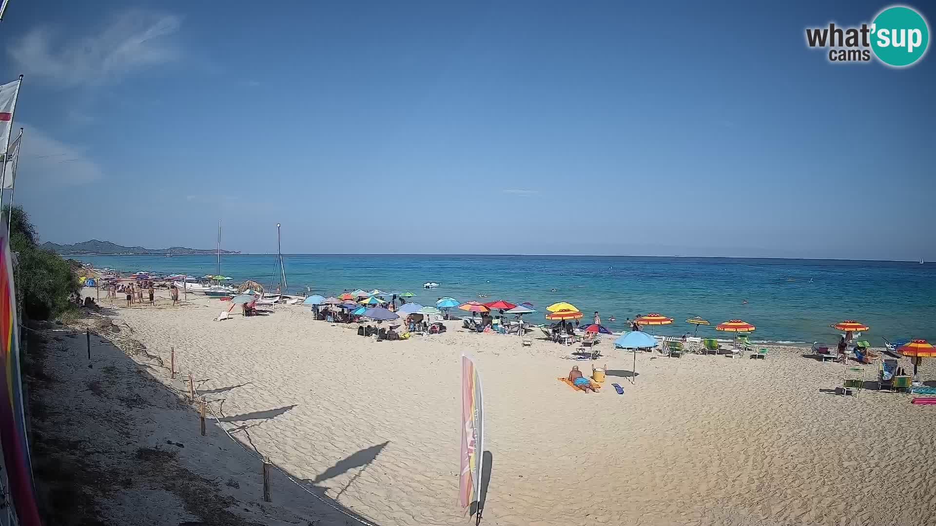 Webcam Piscina Rei – Vue en direct depuis Costa Rei, Muravera