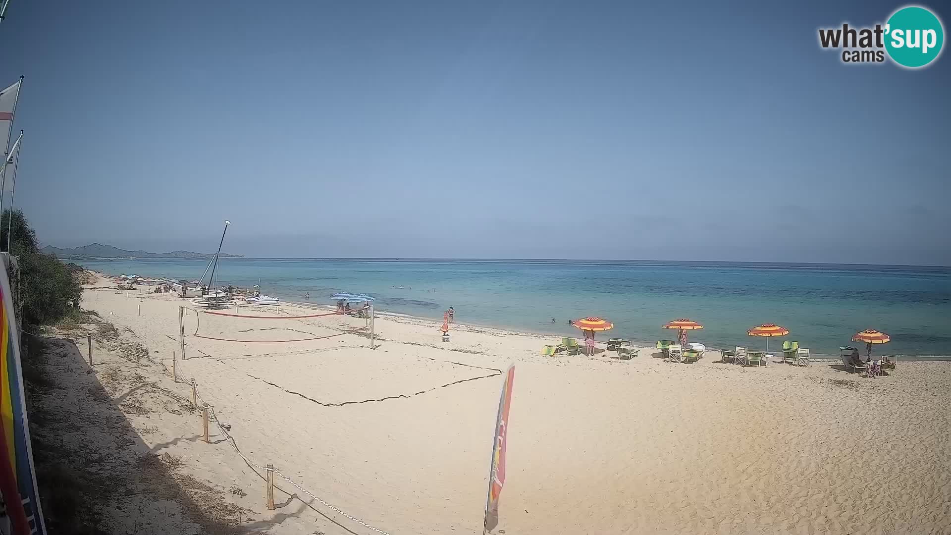 Web kamera Piscina Rei – Pogled uživo iz Costa Rei, Muravera