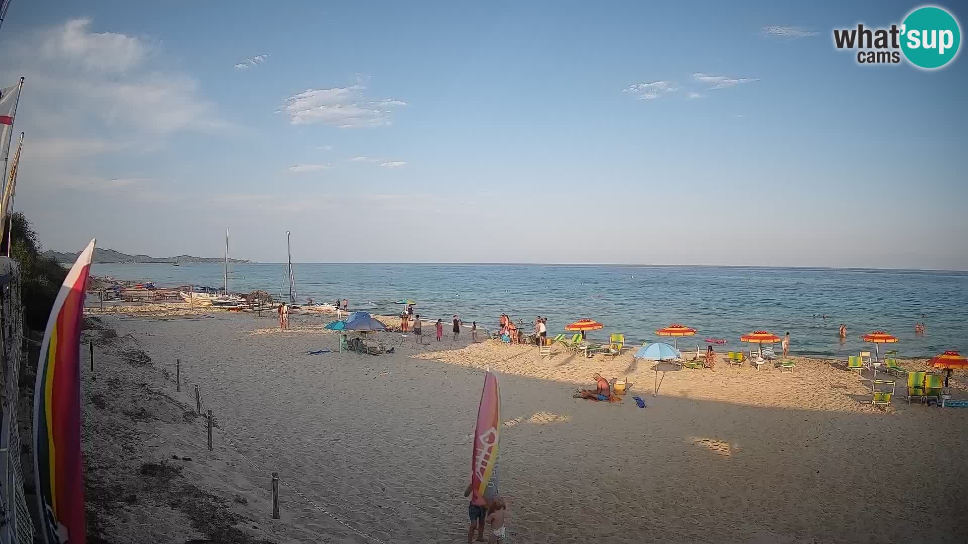 Web kamera Piscina Rei – Pogled uživo iz Costa Rei, Muravera