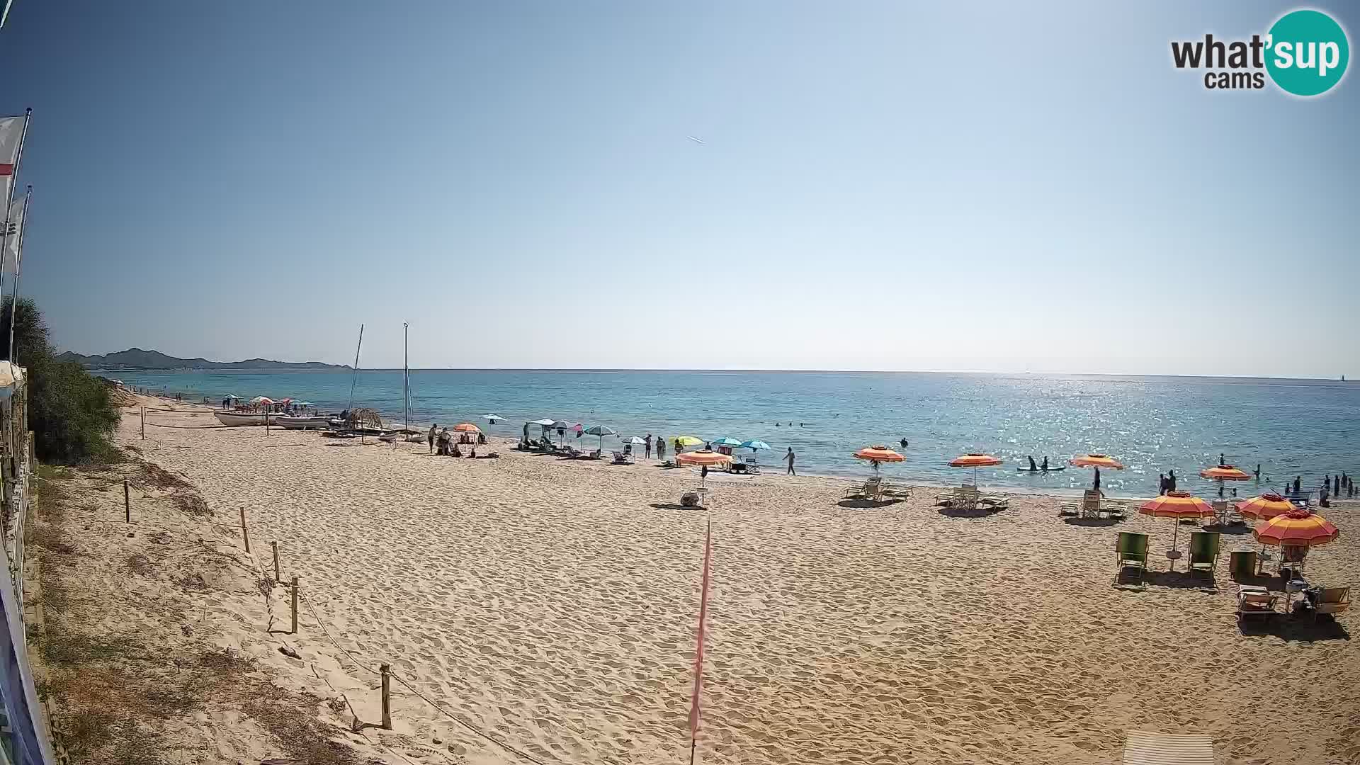 Webcam Piscina Rei – Vista en directo desde Costa Rei, Muravera