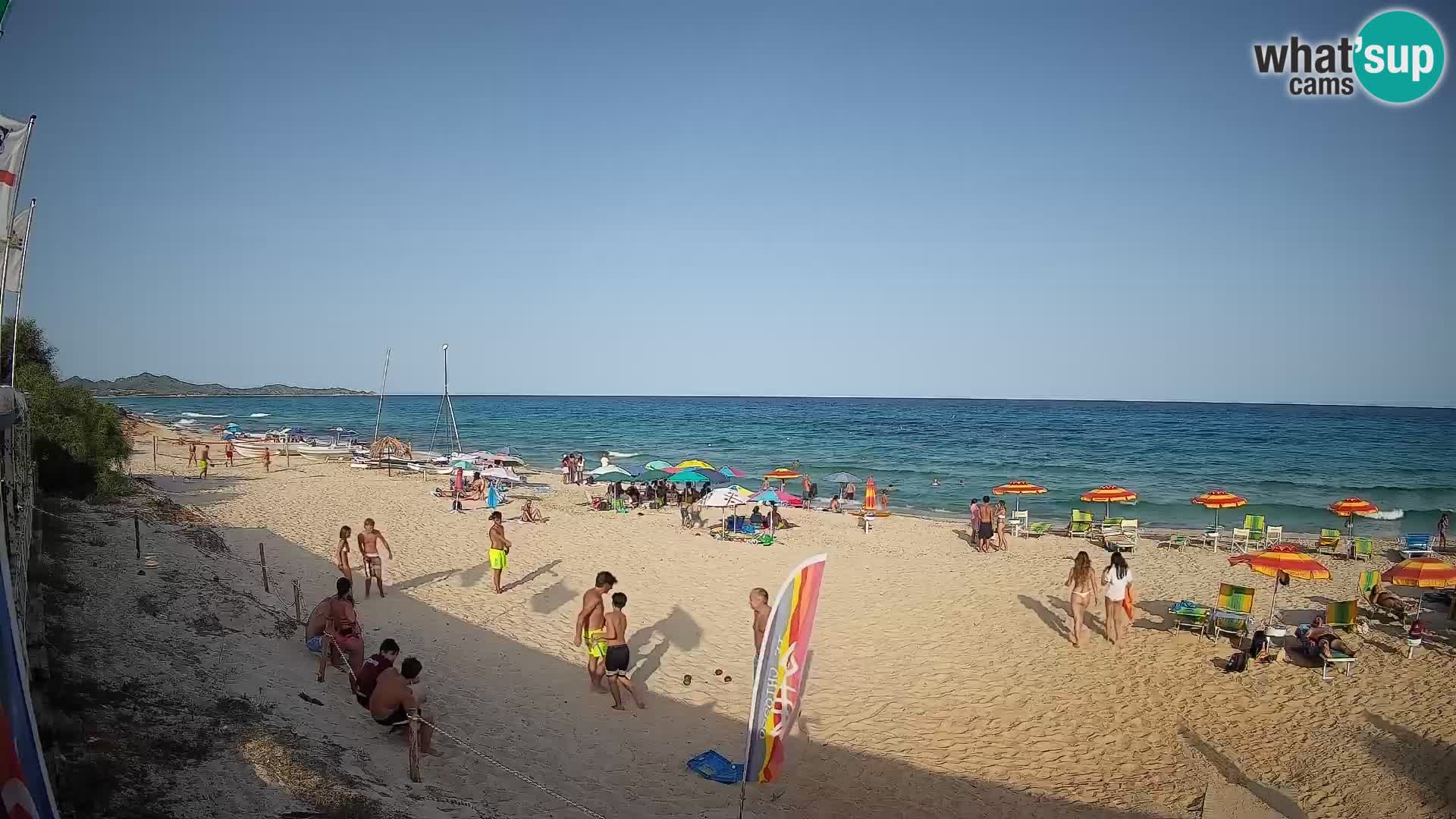 Webcam Piscina Rei – Vue en direct depuis Costa Rei, Muravera