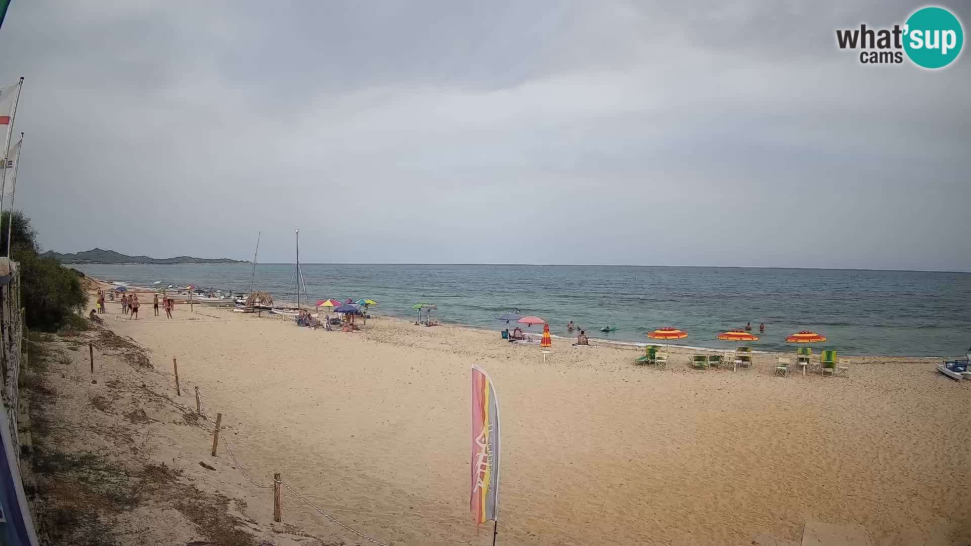 Webcam Piscina Rei – Vista live da Costa Rei, Muravera