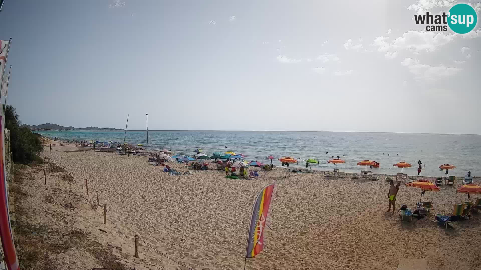 Webcam Piscina Rei – Vista live da Costa Rei, Muravera