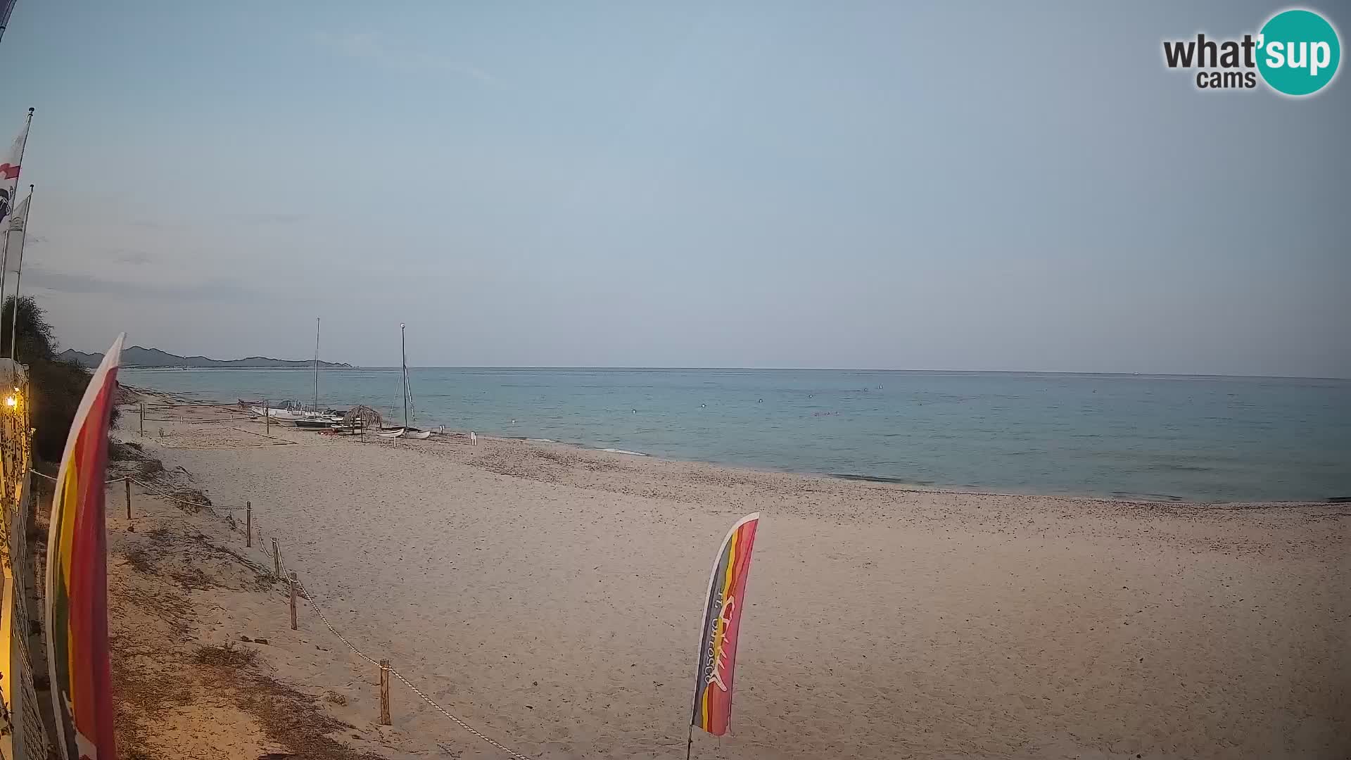 Webcam Piscina Rei – Vista live da Costa Rei, Muravera