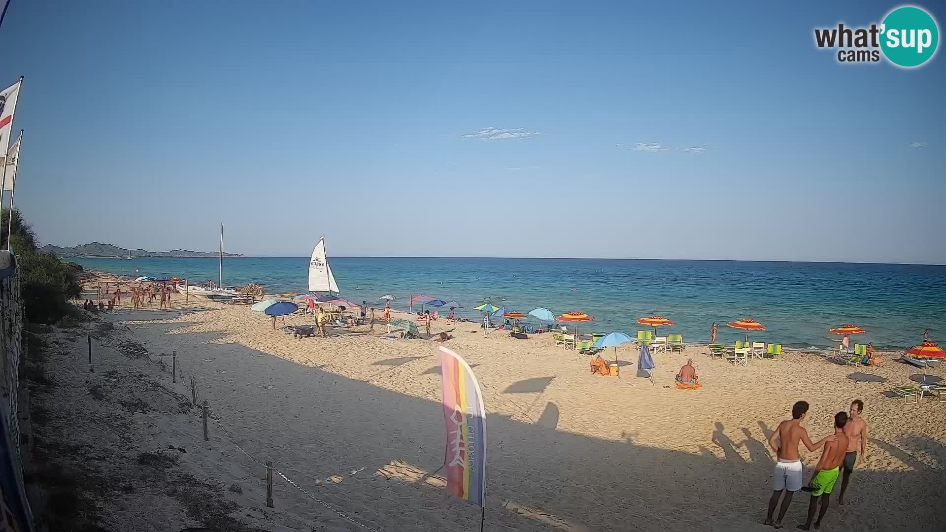 Web kamera Piscina Rei – Pogled uživo iz Costa Rei, Muravera
