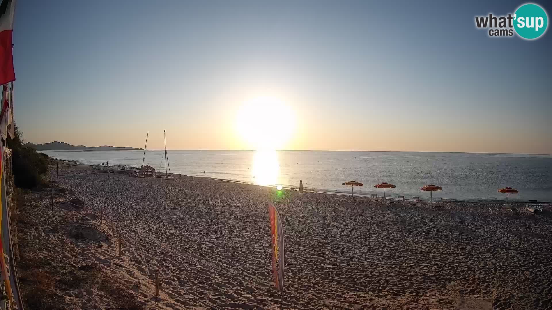 Web kamera Piscina Rei – Pogled uživo iz Costa Rei, Muravera