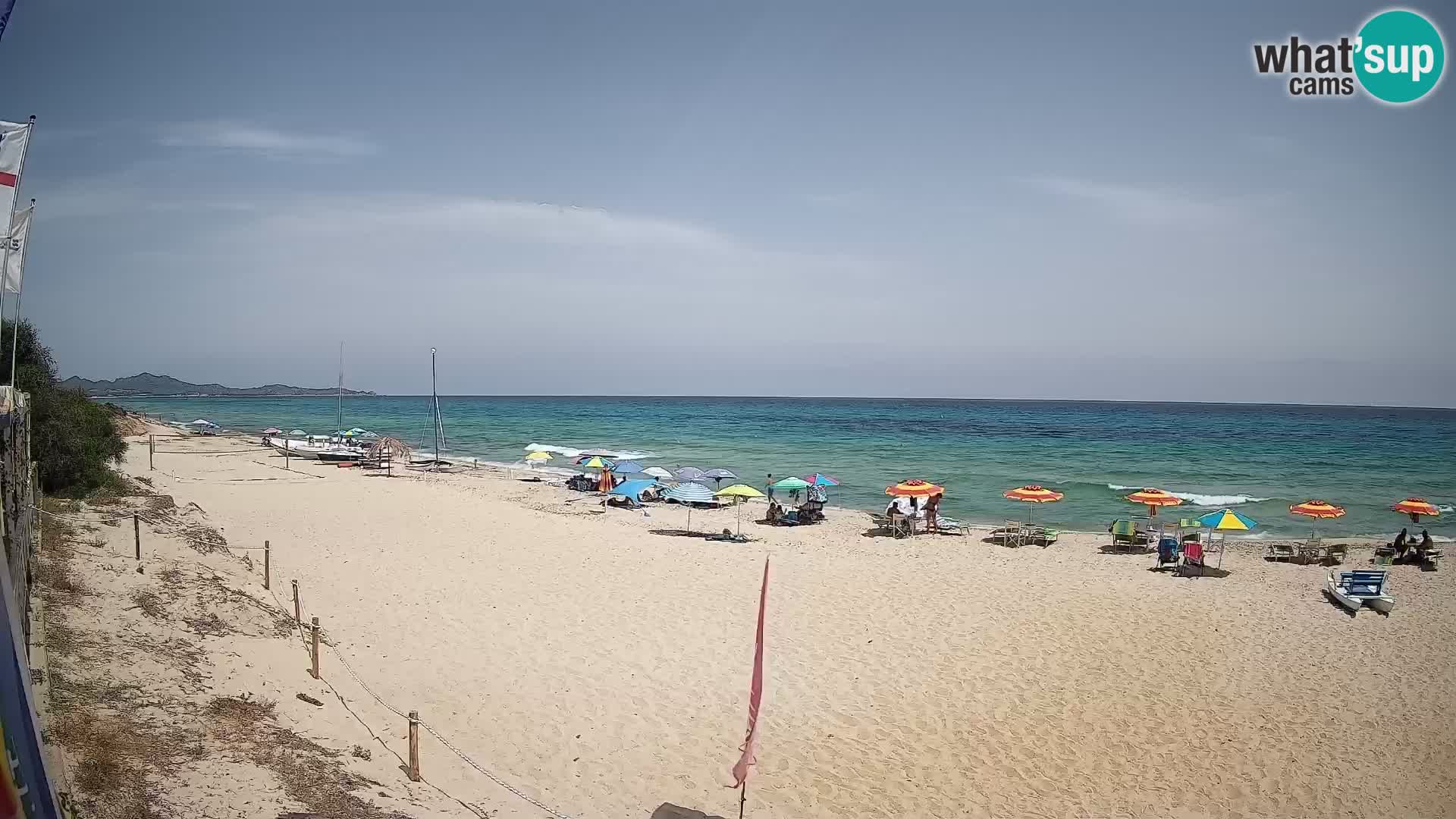Webcam Piscina Rei – Vista en directo desde Costa Rei, Muravera