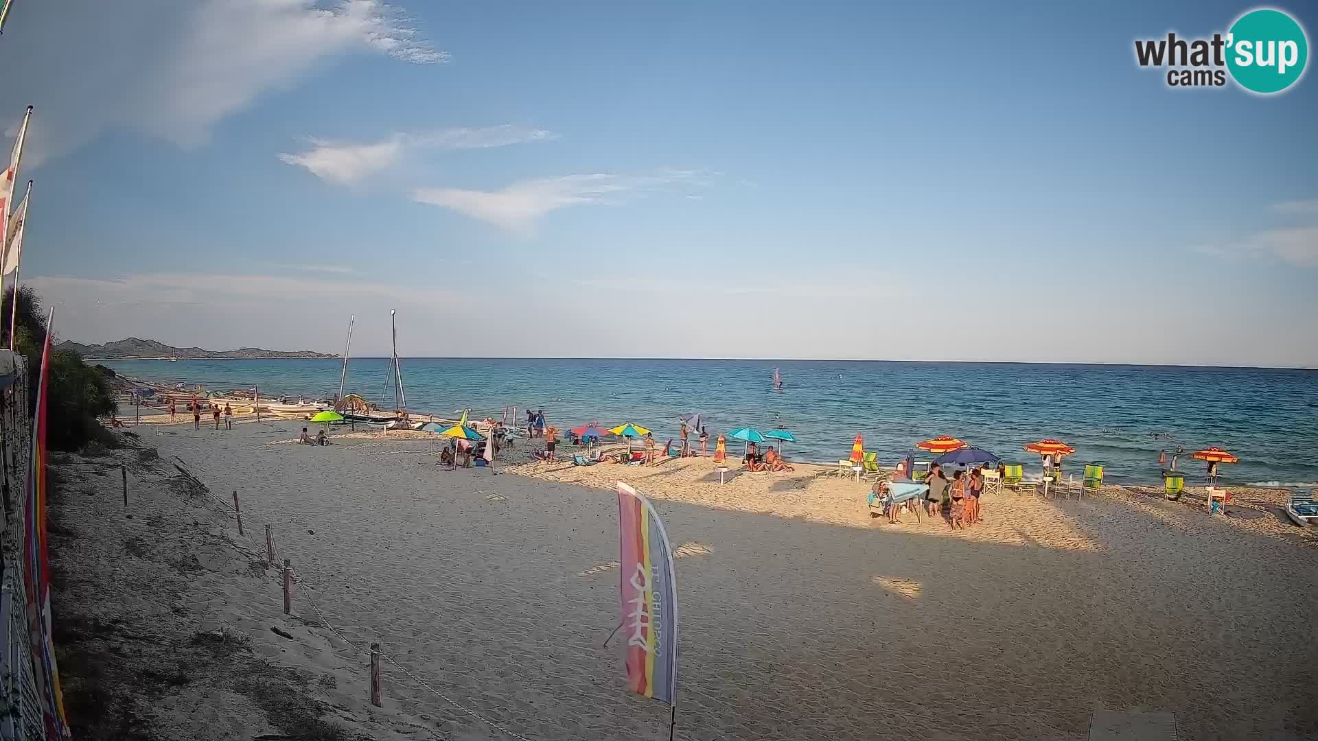 Webcam Piscina Rei – Vue en direct depuis Costa Rei, Muravera