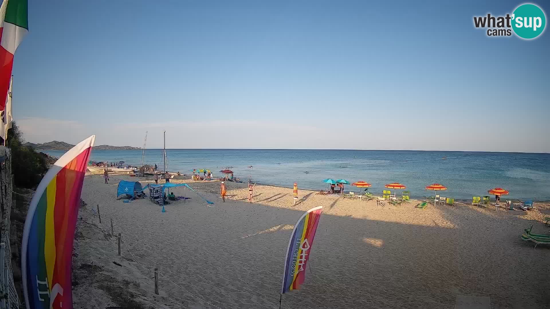 Webcam Piscina Rei – Vue en direct depuis Costa Rei, Muravera