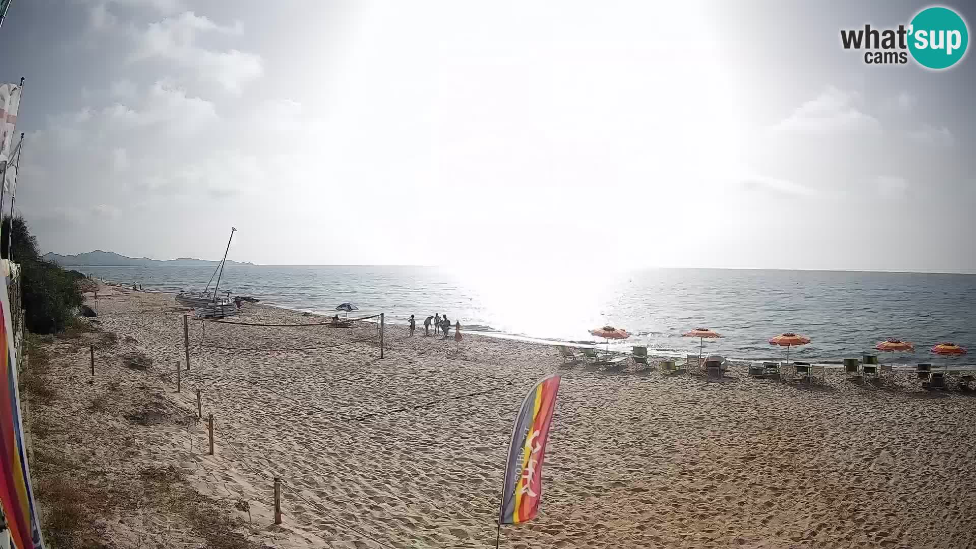 Spletna kamera Piscina Rei – Pogled v živo iz Costa Rei, Muravera
