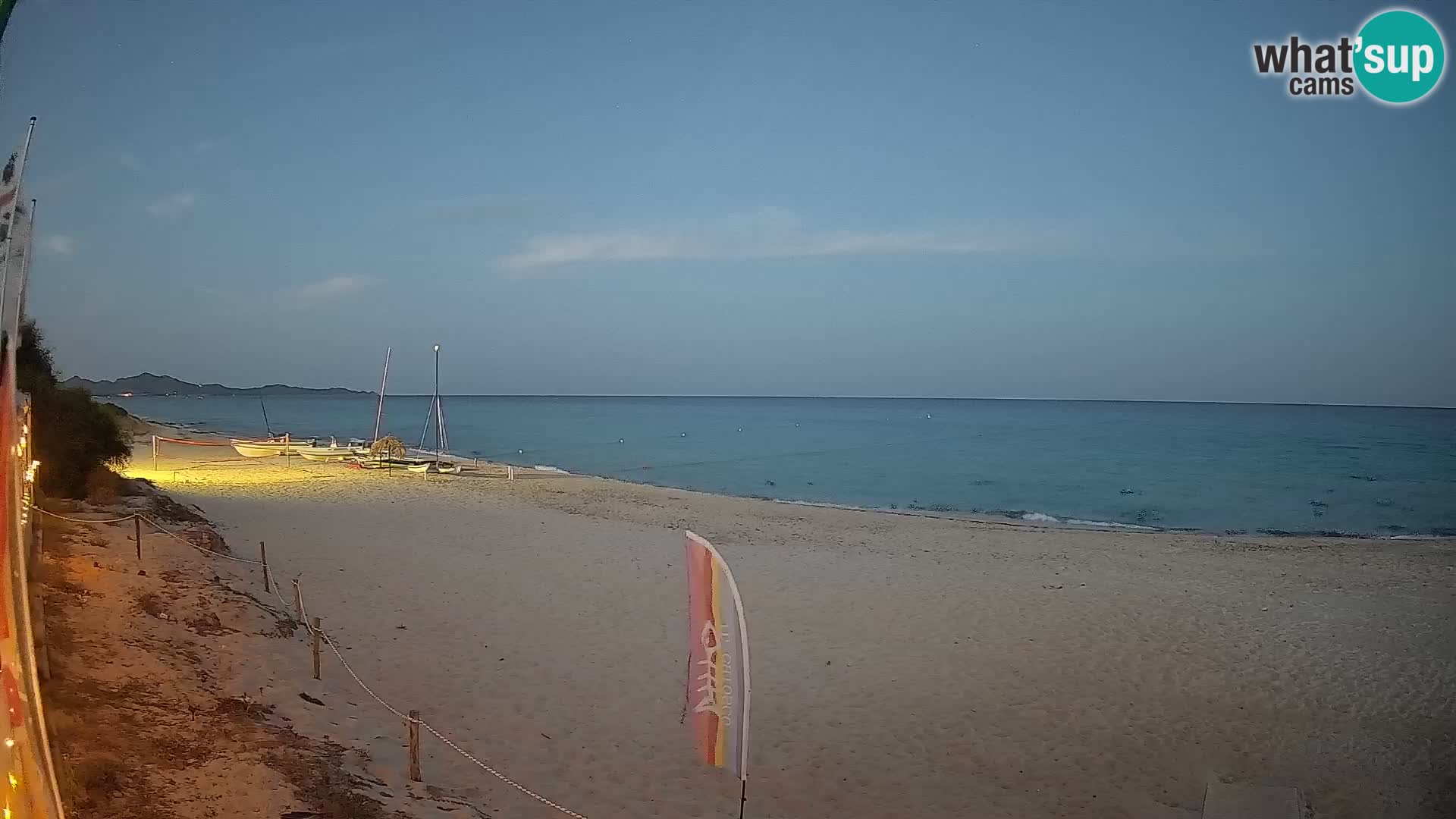 Webcam Piscina Rei – Vista live da Costa Rei, Muravera