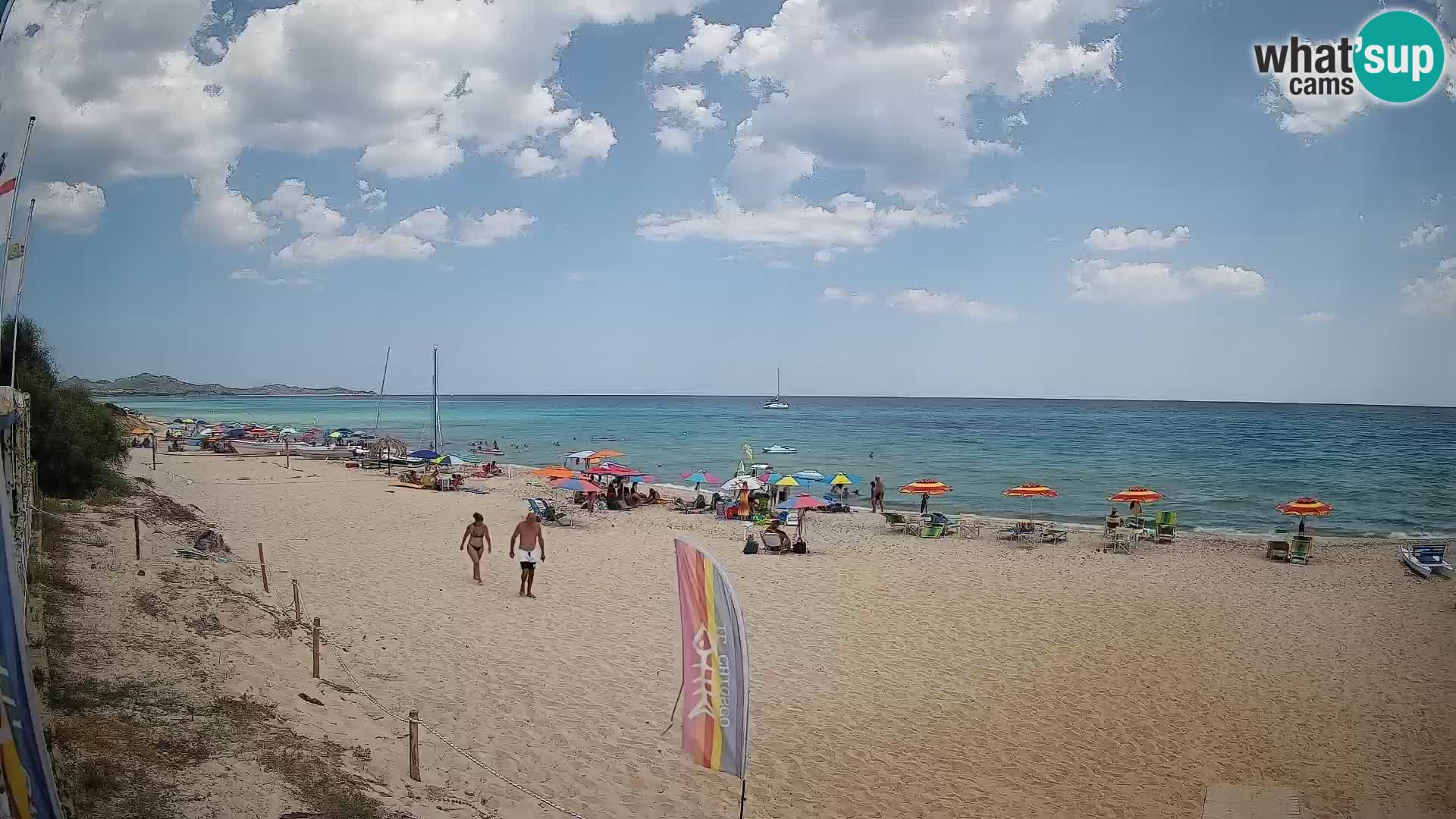Webcam Piscina Rei – Vue en direct depuis Costa Rei, Muravera