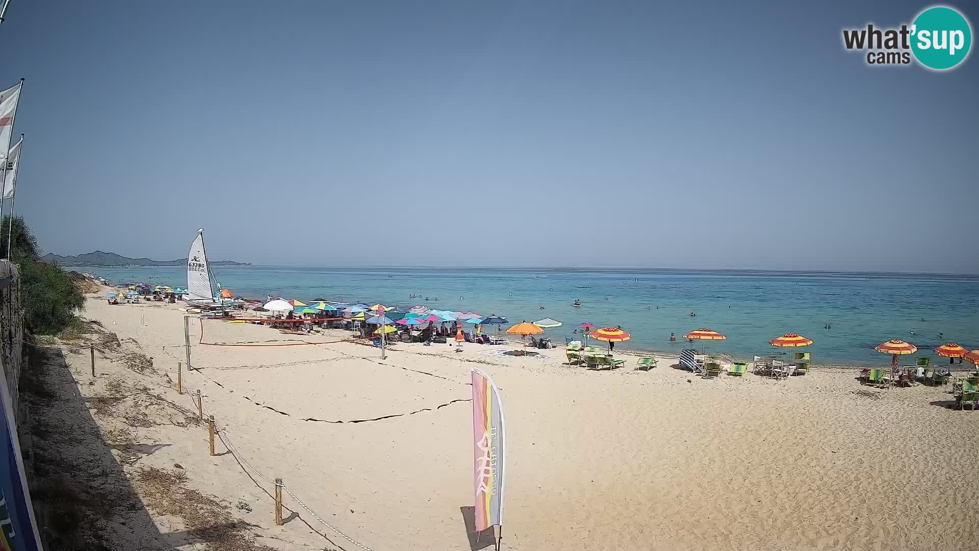 Webcam Piscina Rei – Liveblick auf Costa Rei in Muravera
