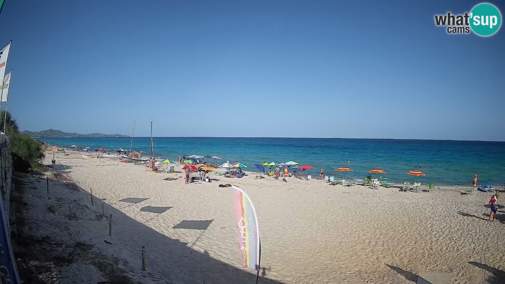 Webcam Piscina Rei – Vue en direct depuis Costa Rei, Muravera