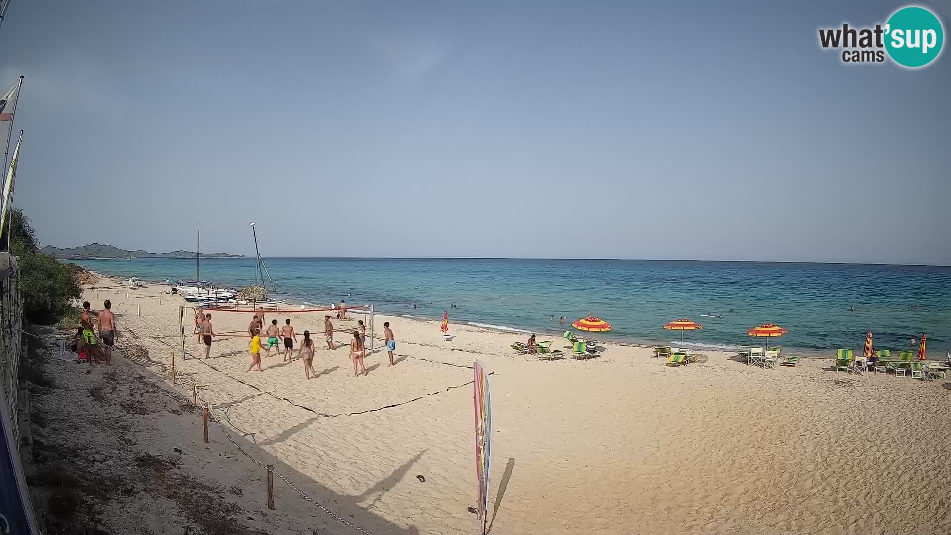 Spletna kamera Piscina Rei – Pogled v živo iz Costa Rei, Muravera