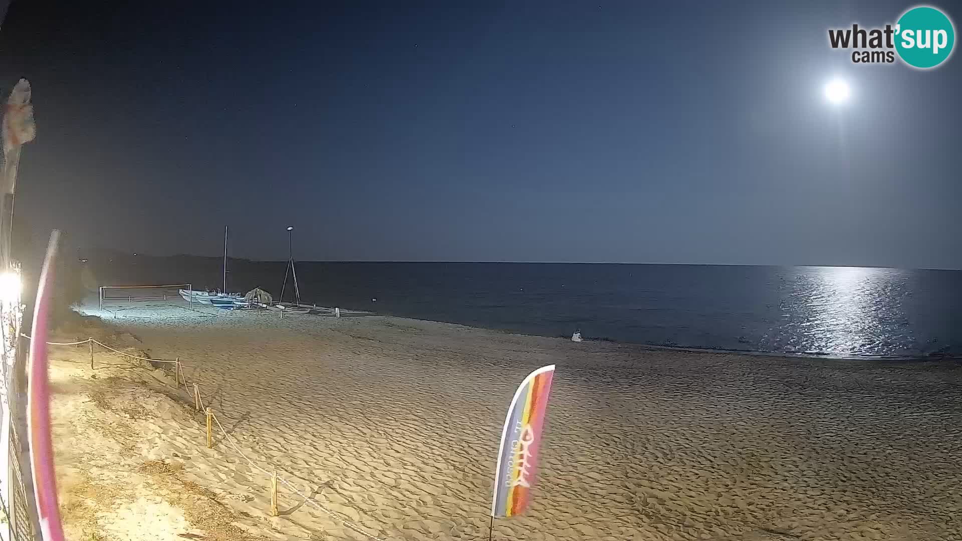 Webcam Piscina Rei – Vista live da Costa Rei, Muravera