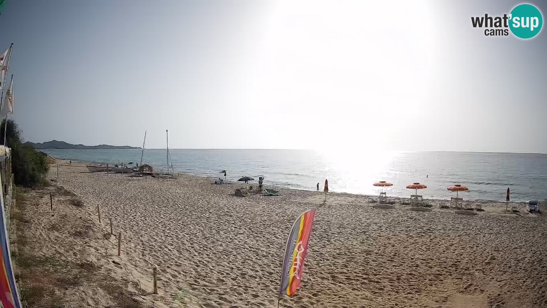 Webcam Piscina Rei – Vista live da Costa Rei, Muravera
