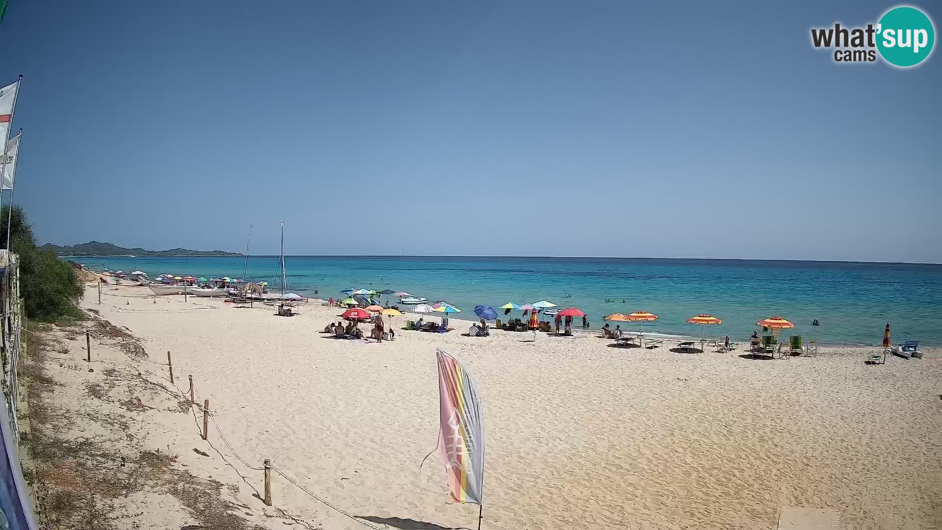 Webcam Piscina Rei – Vista en directo desde Costa Rei, Muravera