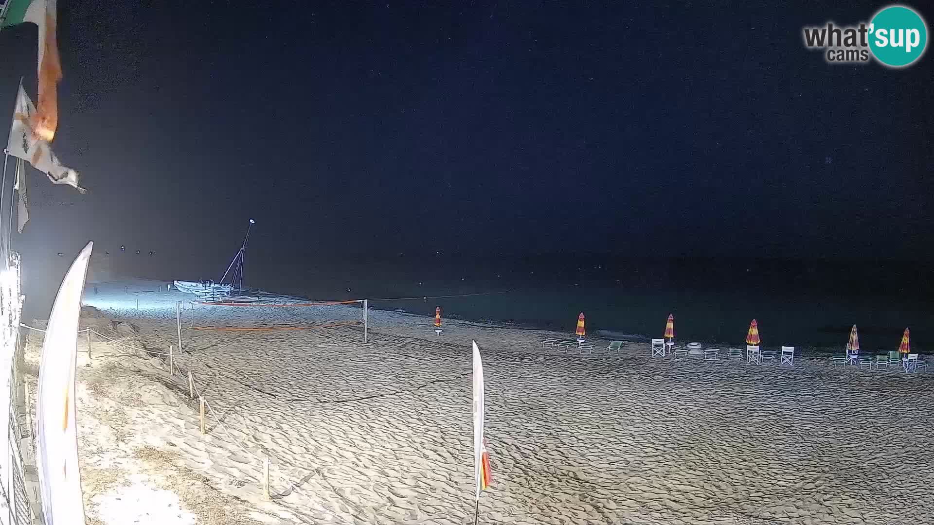 Webcam Piscina Rei – Vue en direct depuis Costa Rei, Muravera