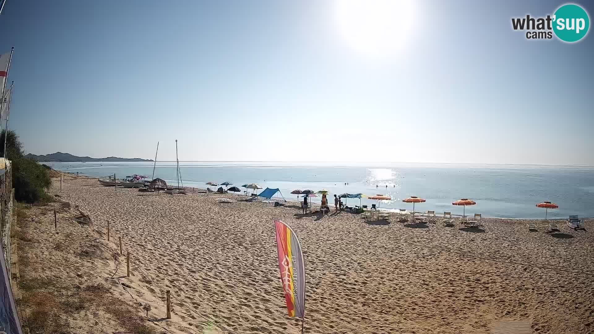 Webcam Piscina Rei – Vista live da Costa Rei, Muravera