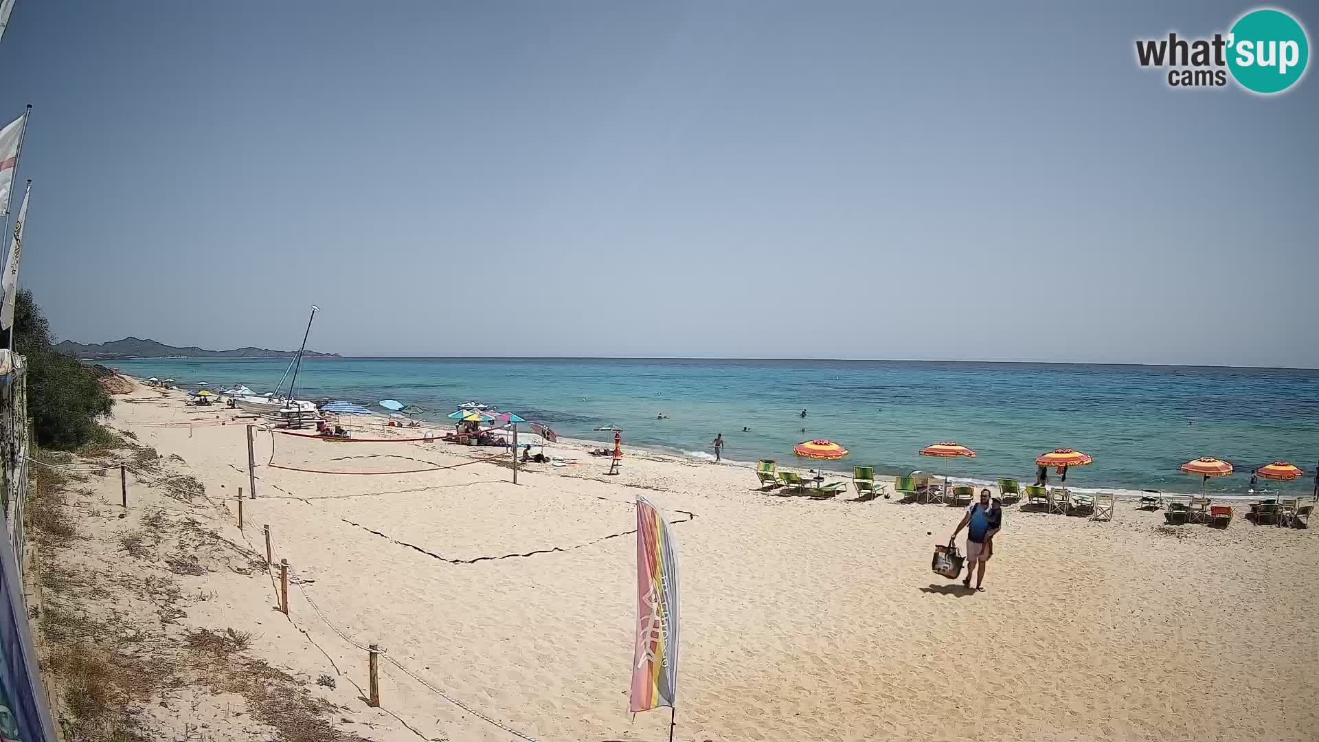 Webcam Piscina Rei – Vue en direct depuis Costa Rei, Muravera