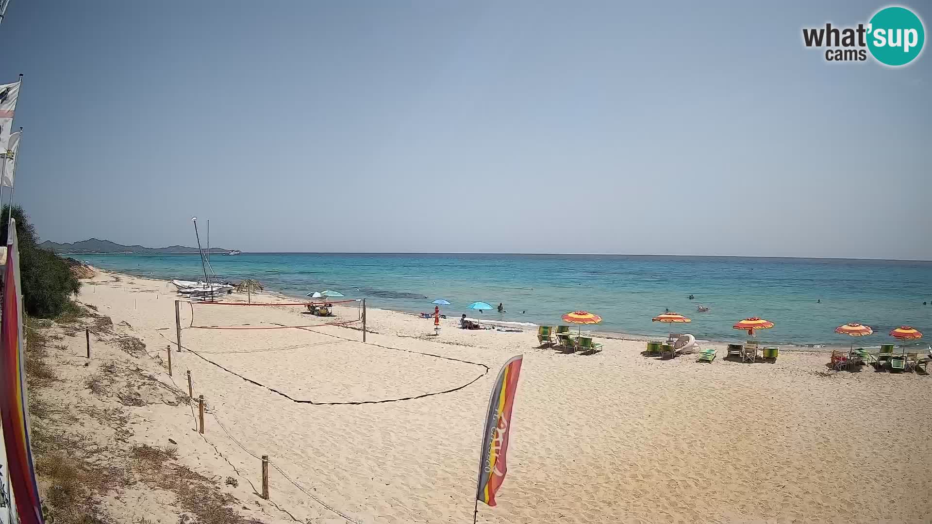 Webcam Piscina Rei – Vue en direct depuis Costa Rei, Muravera