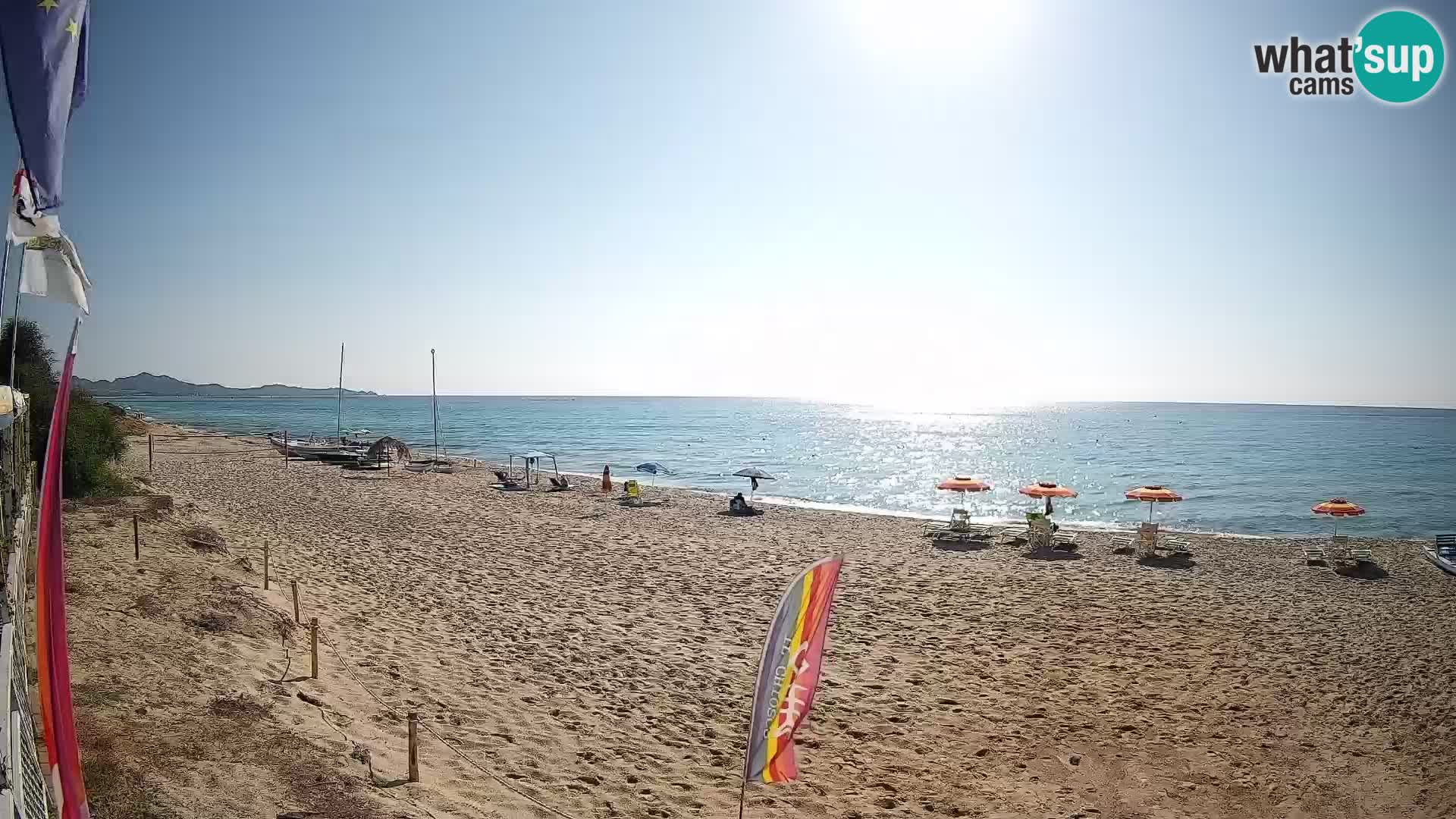 Webcam Piscina Rei – Vue en direct depuis Costa Rei, Muravera