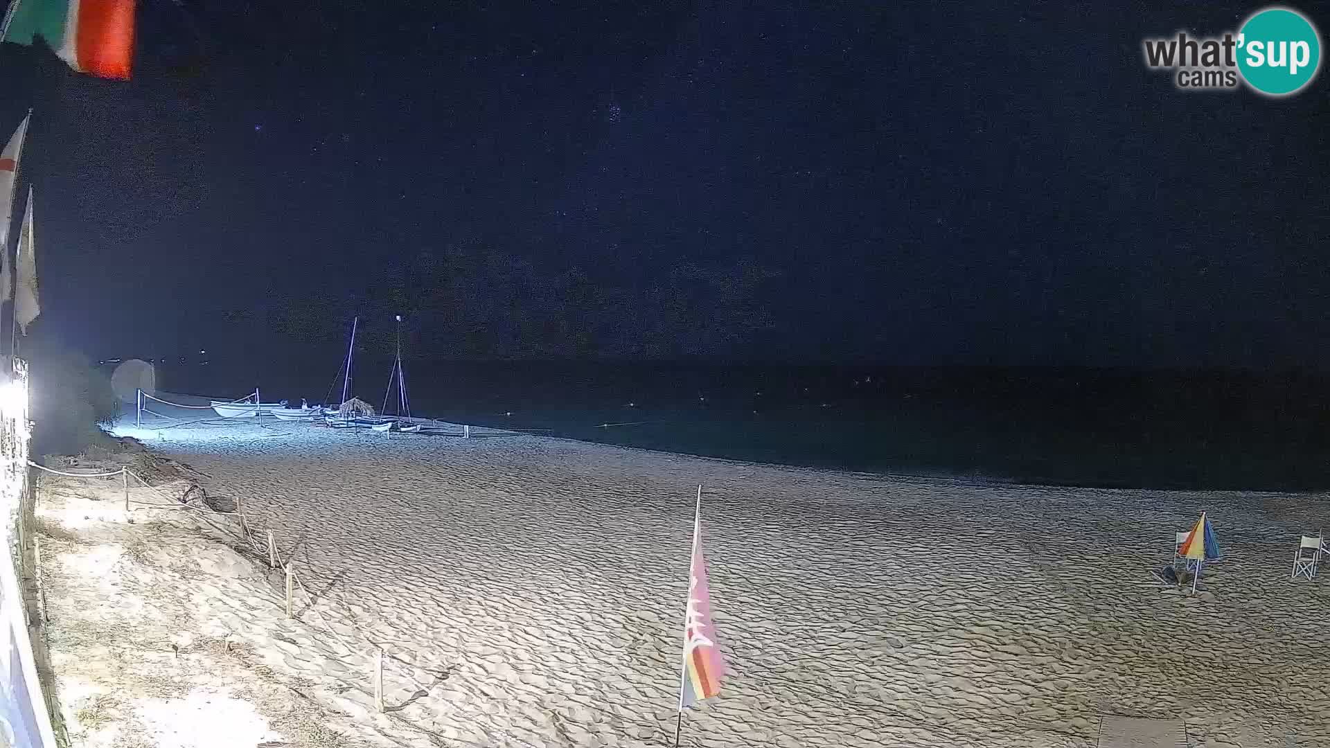 Webcam Piscina Rei – Vista live da Costa Rei, Muravera