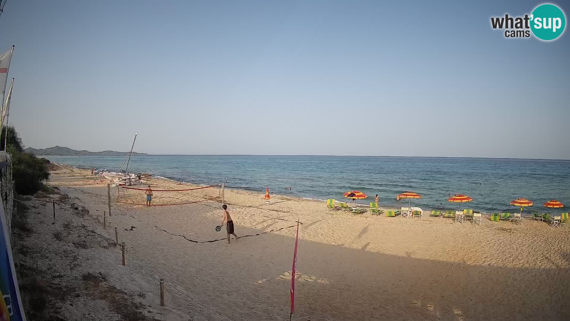 Webcam Piscina Rei – Vista en directo desde Costa Rei, Muravera