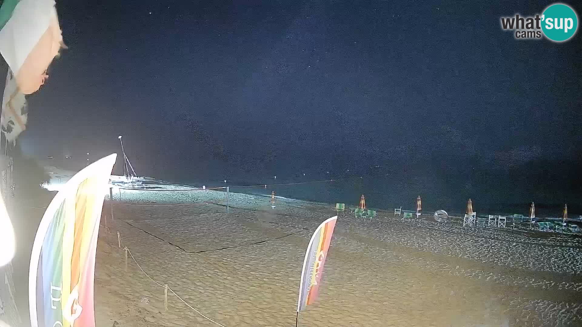 Webcam Piscina Rei – Vista live da Costa Rei, Muravera