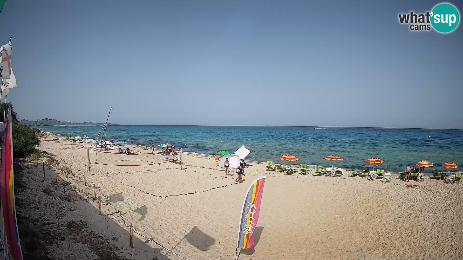 Webcam Piscina Rei – Liveblick auf Costa Rei in Muravera