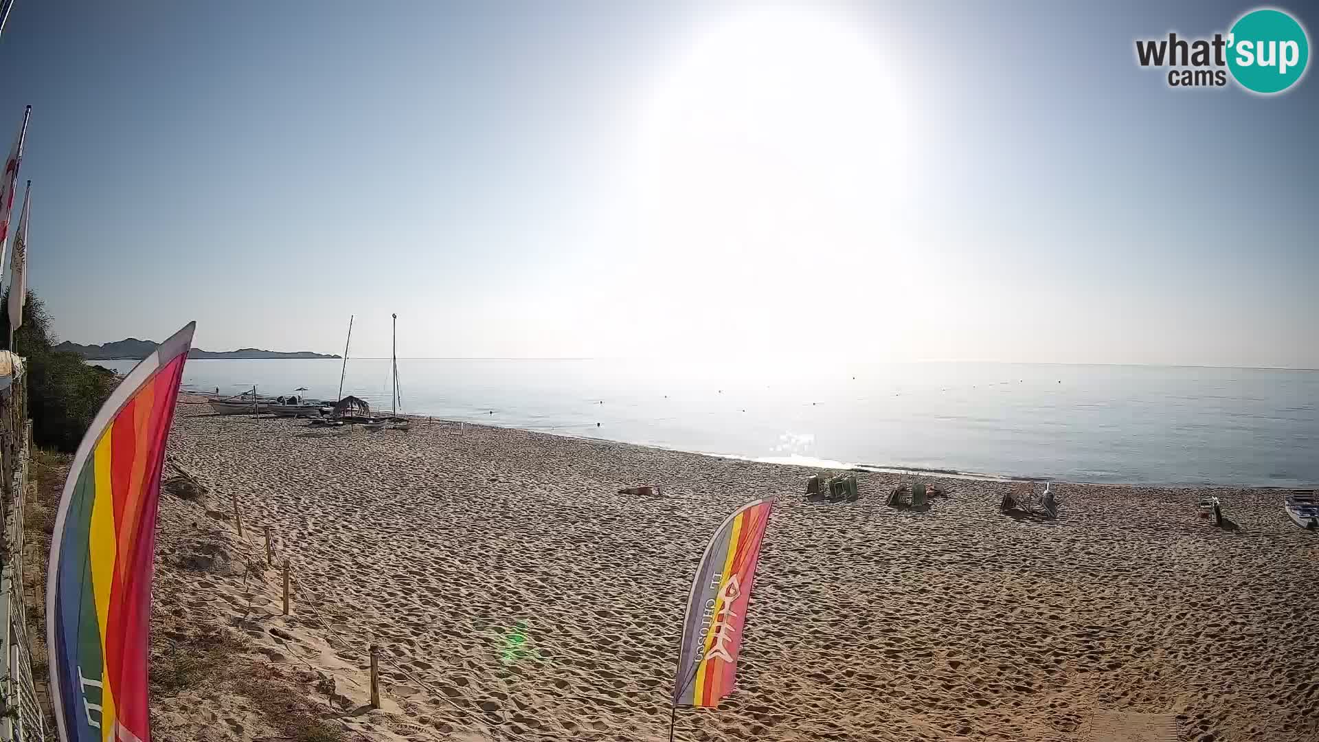 Webcam Piscina Rei – Vista live da Costa Rei, Muravera