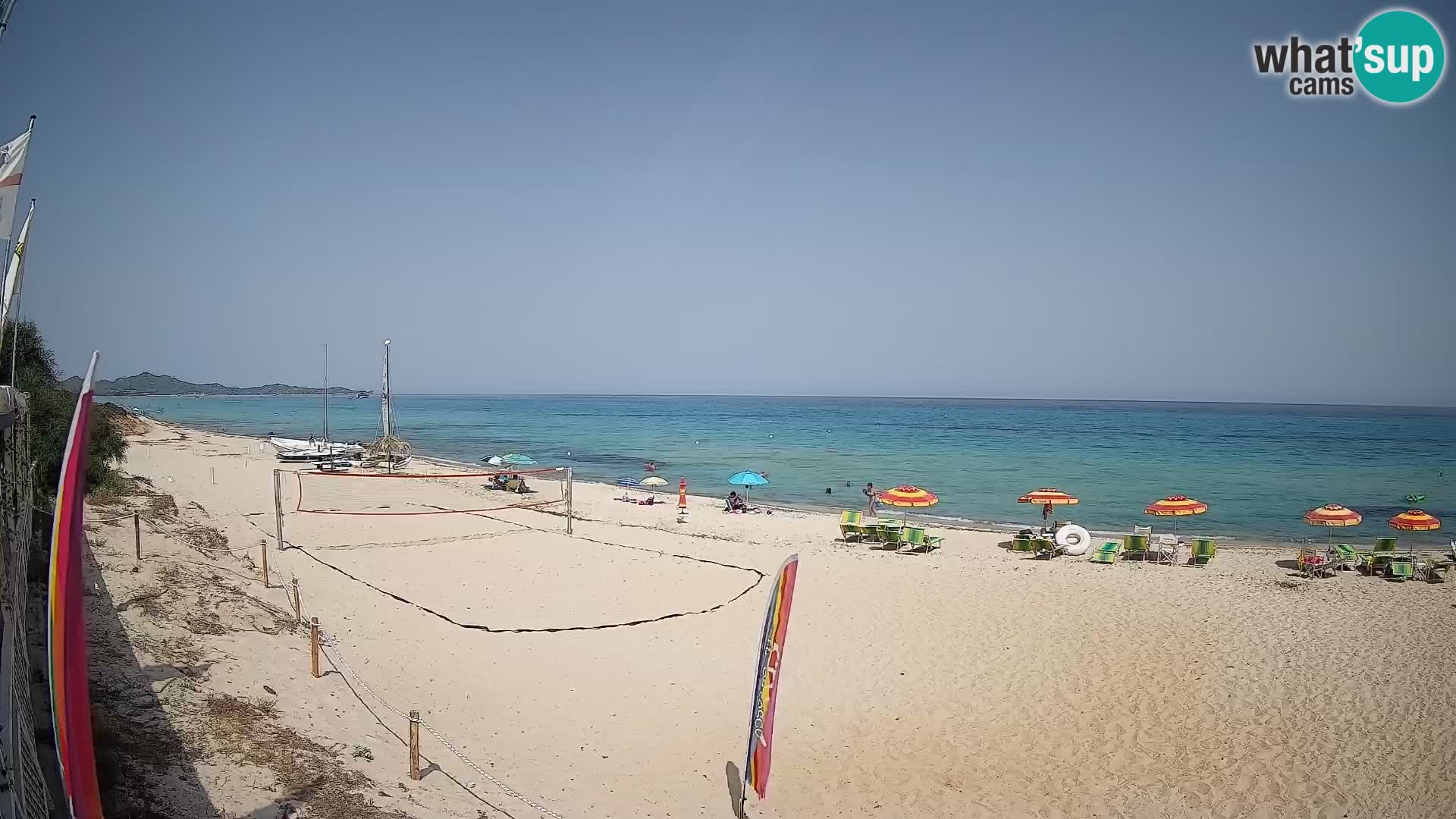 Webcam Piscina Rei – Vue en direct depuis Costa Rei, Muravera