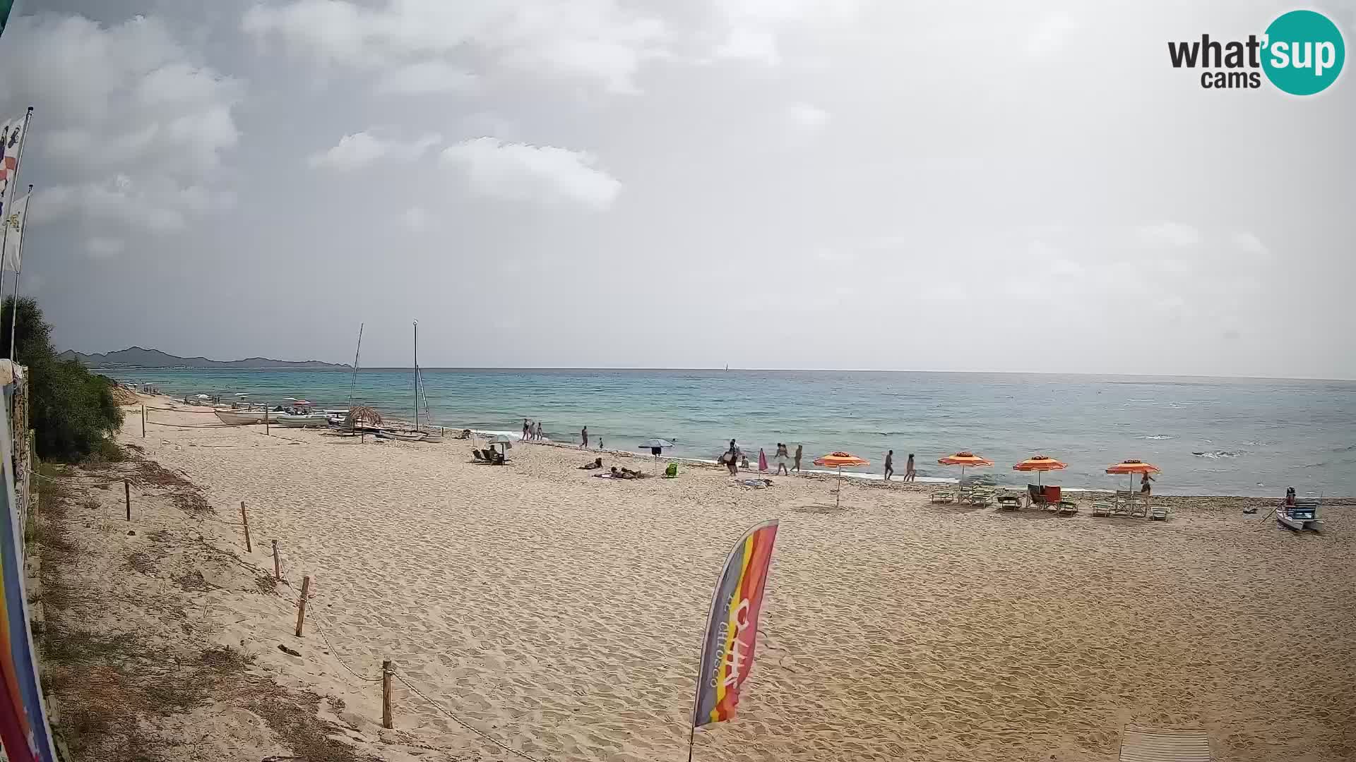 Webcam Piscina Rei – Vue en direct depuis Costa Rei, Muravera