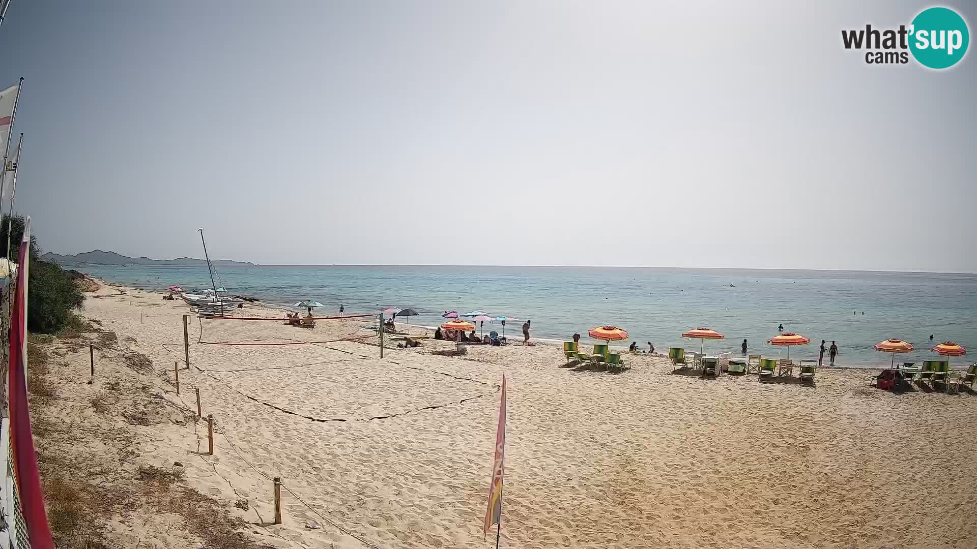 Spletna kamera Piscina Rei – Pogled v živo iz Costa Rei, Muravera
