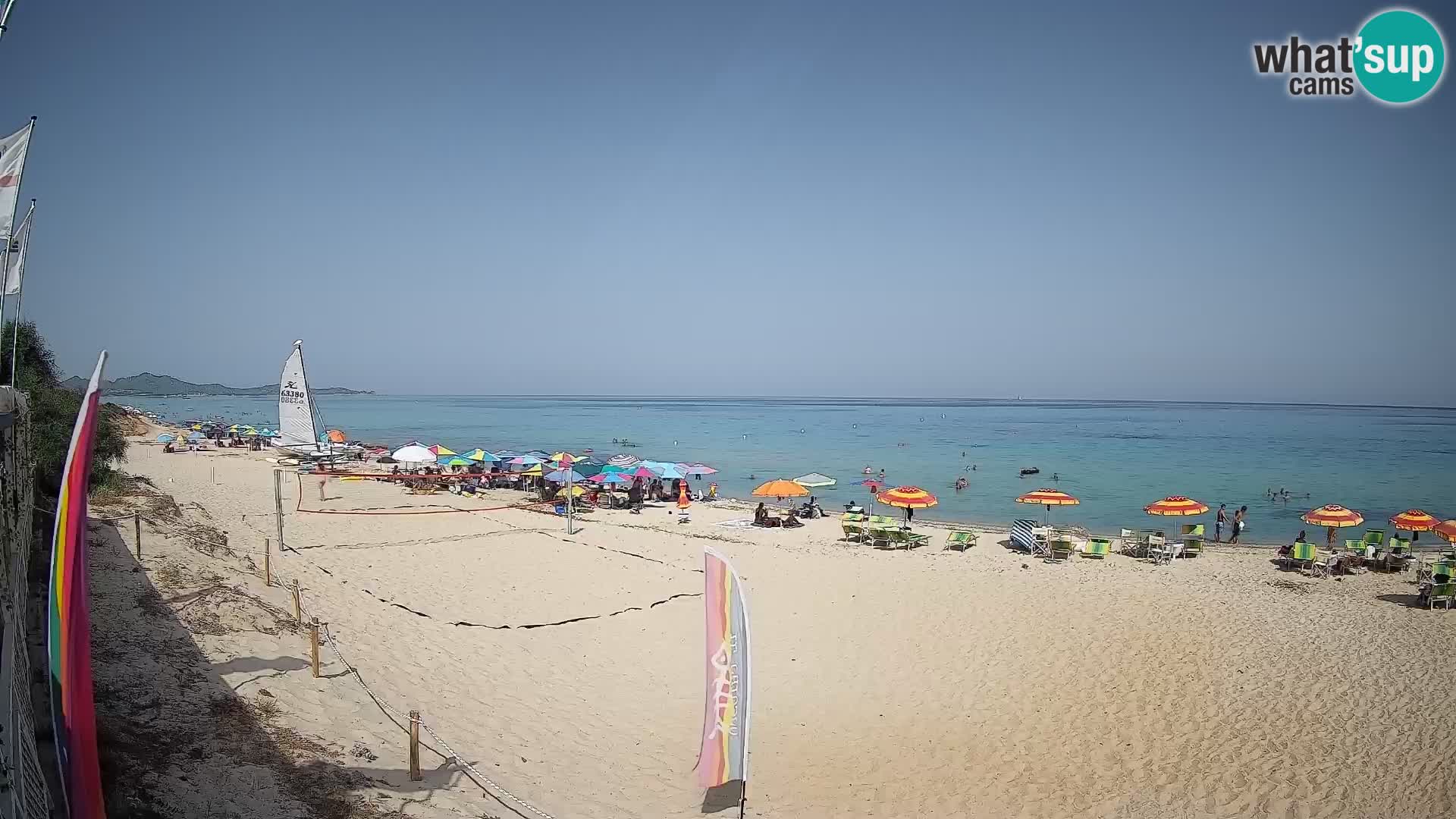 Webcam Piscina Rei – Liveblick auf Costa Rei in Muravera