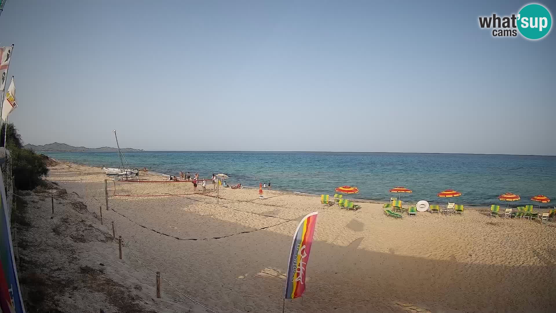 Webcam Piscina Rei – Vue en direct depuis Costa Rei, Muravera