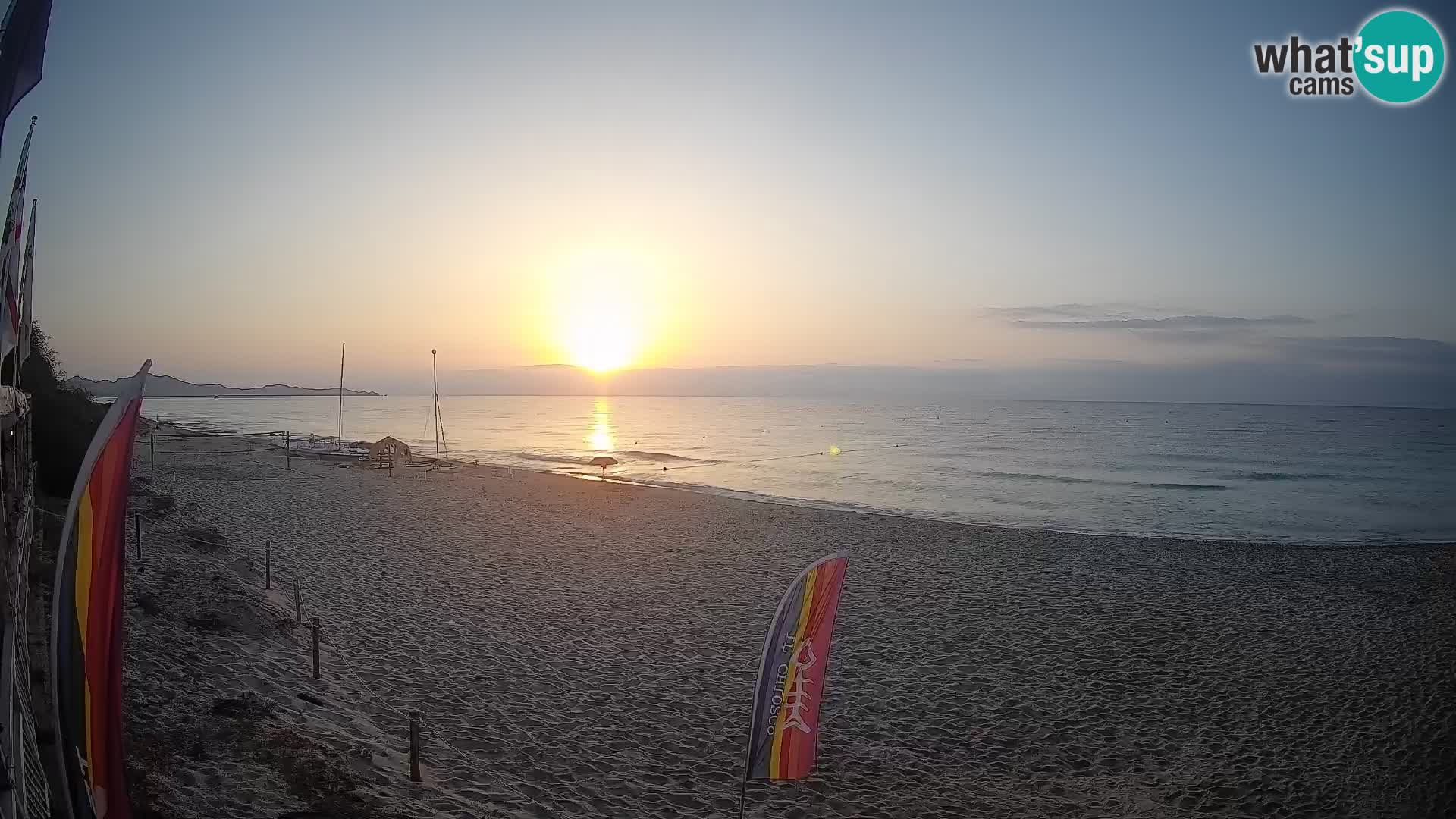 Webcam Piscina Rei – Vista live da Costa Rei, Muravera