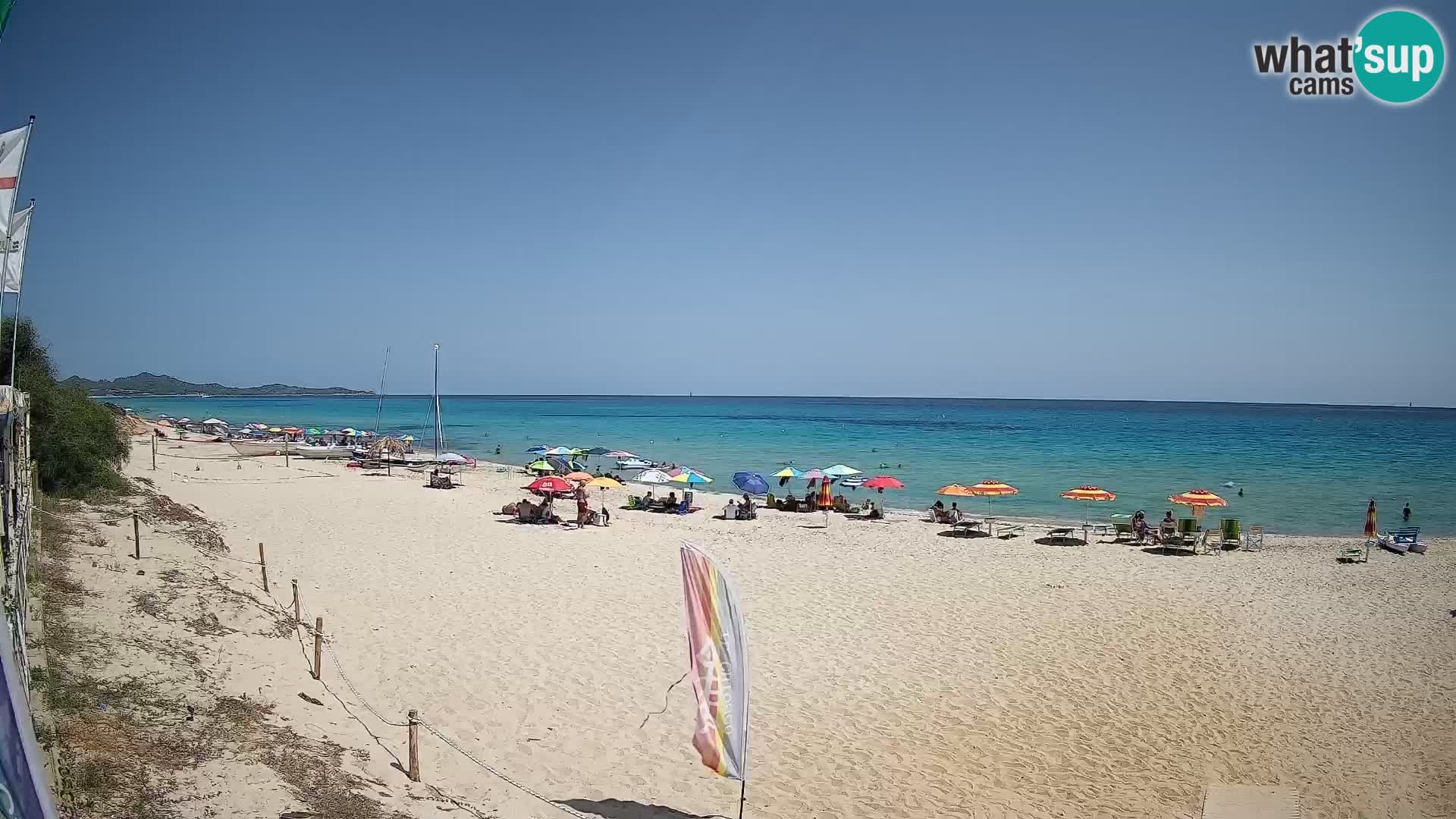 Webcam Piscina Rei – Vue en direct depuis Costa Rei, Muravera