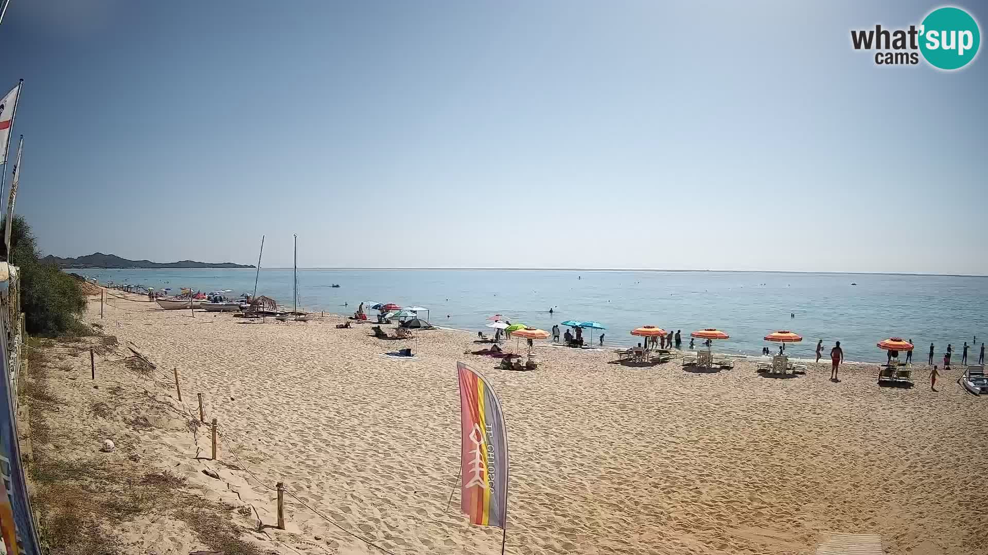 Spletna kamera Piscina Rei – Pogled v živo iz Costa Rei, Muravera