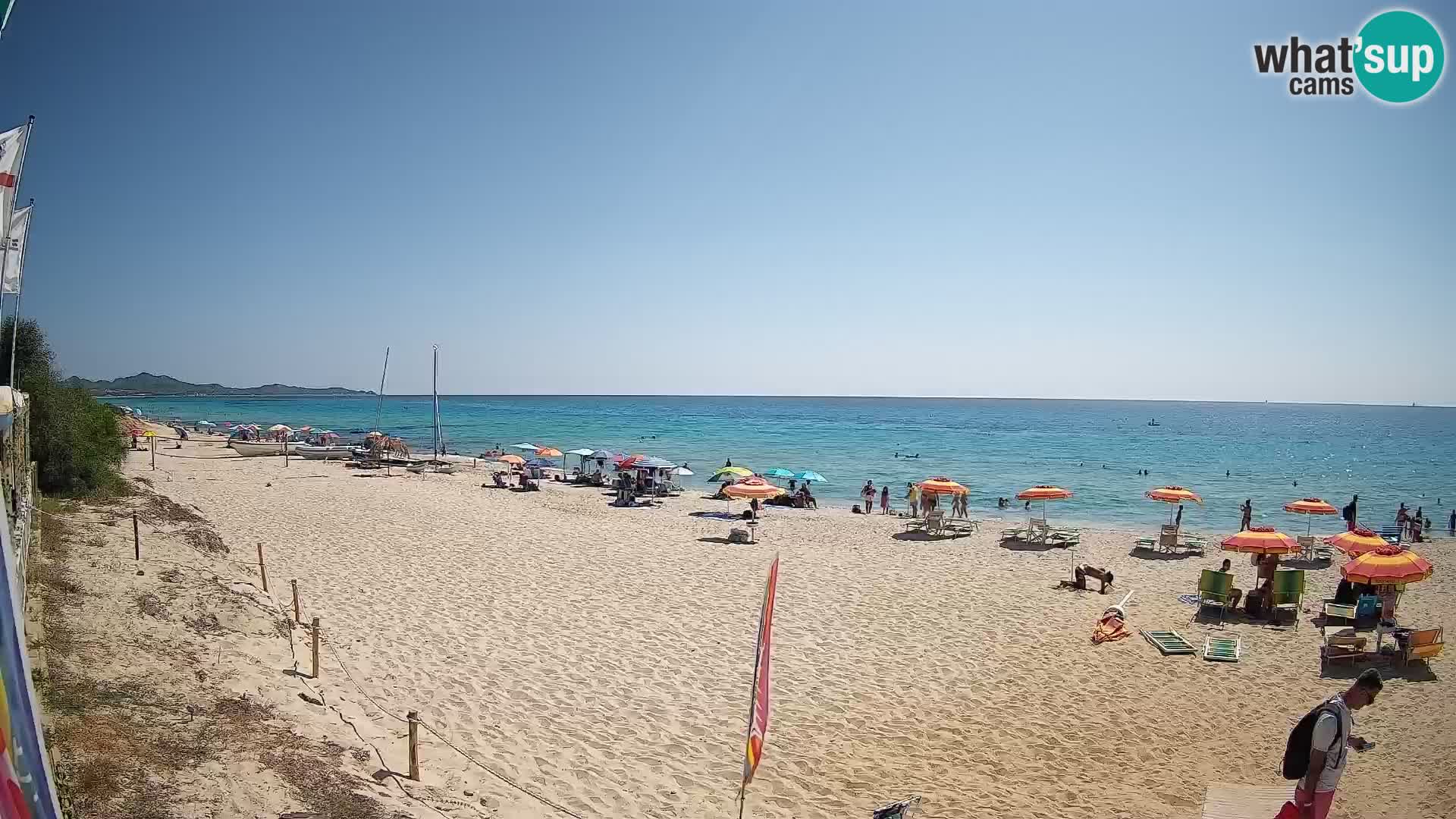 Webcam Piscina Rei – Vue en direct depuis Costa Rei, Muravera