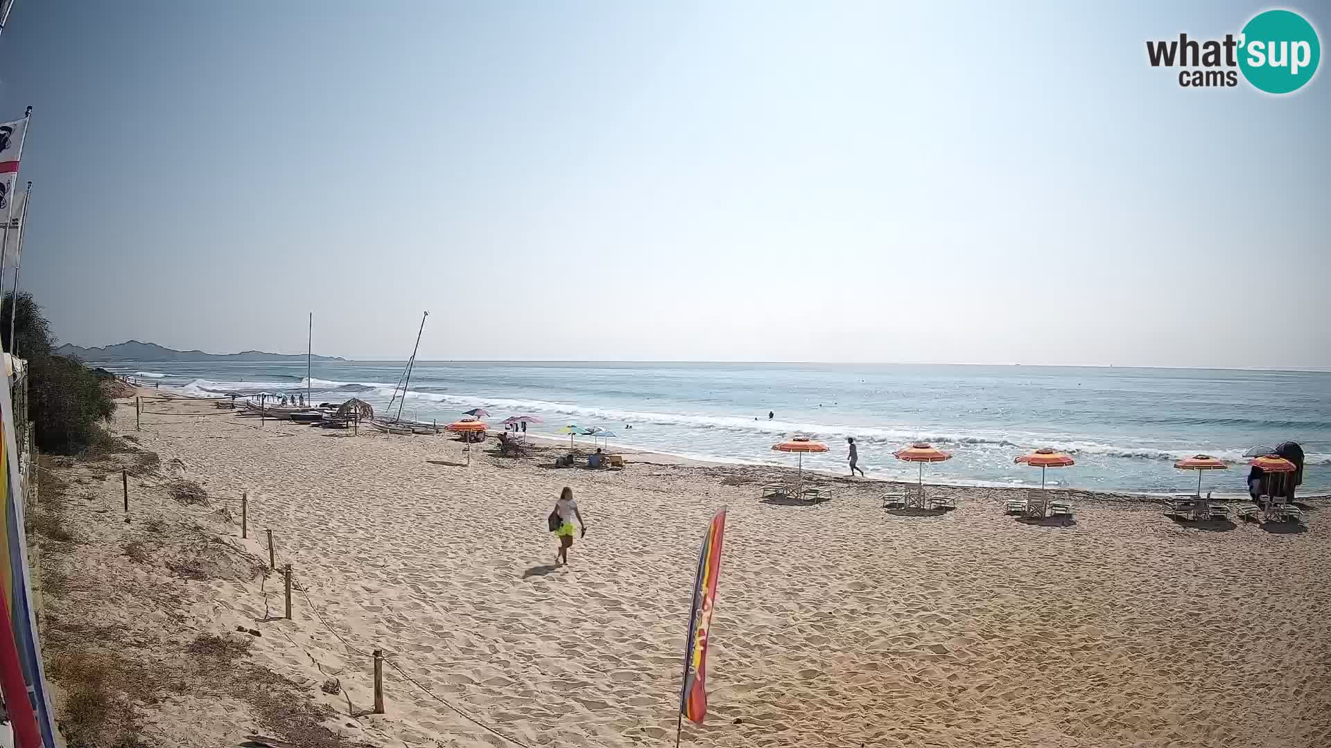 Spletna kamera Piscina Rei – Pogled v živo iz Costa Rei, Muravera