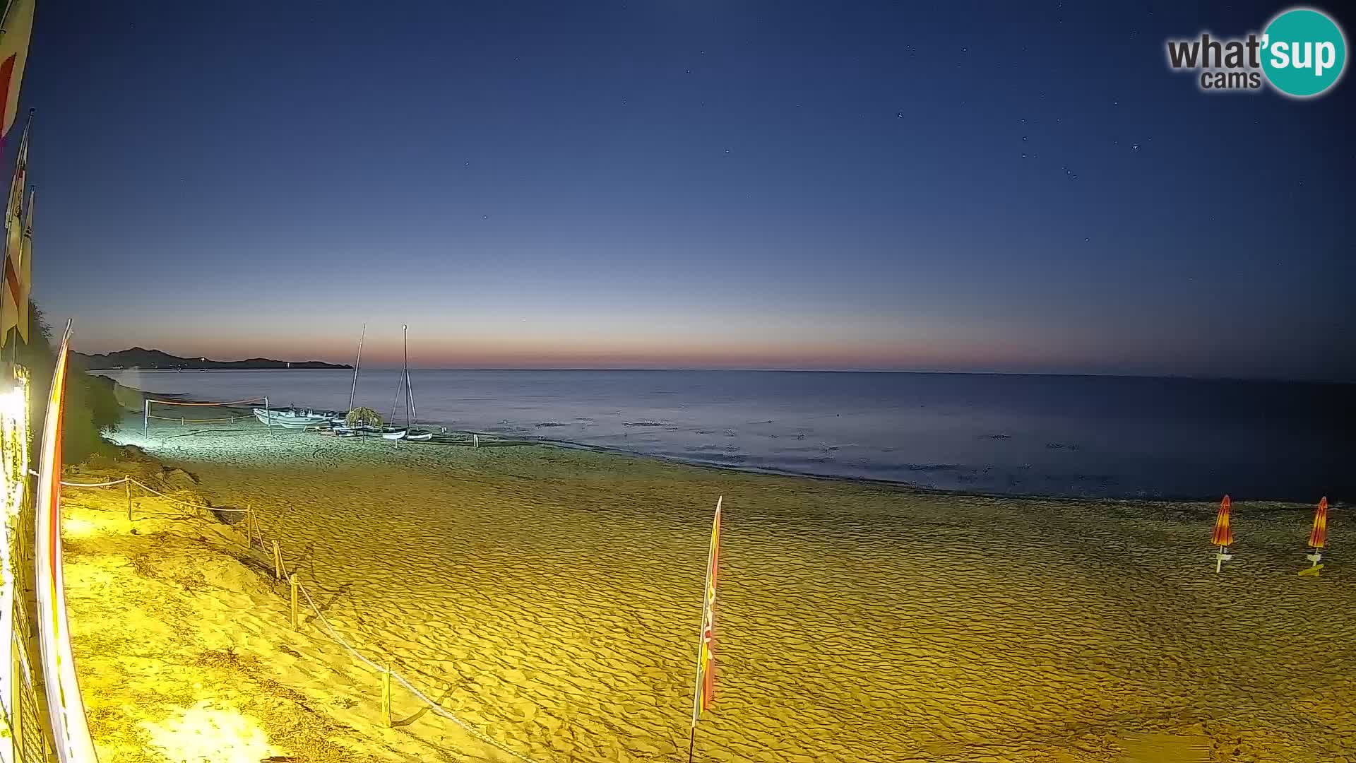 Webcam Piscina Rei – Vue en direct depuis Costa Rei, Muravera