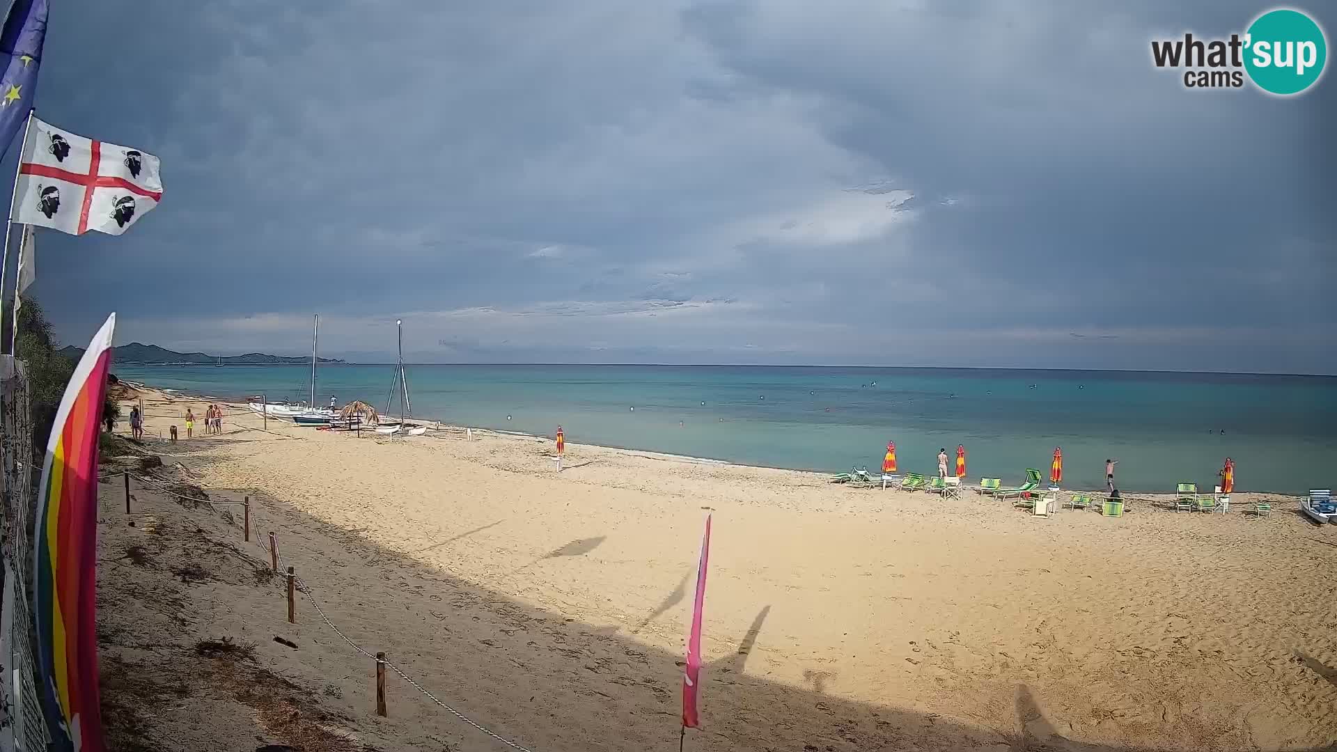 Webcam Piscina Rei – Vista en directo desde Costa Rei, Muravera