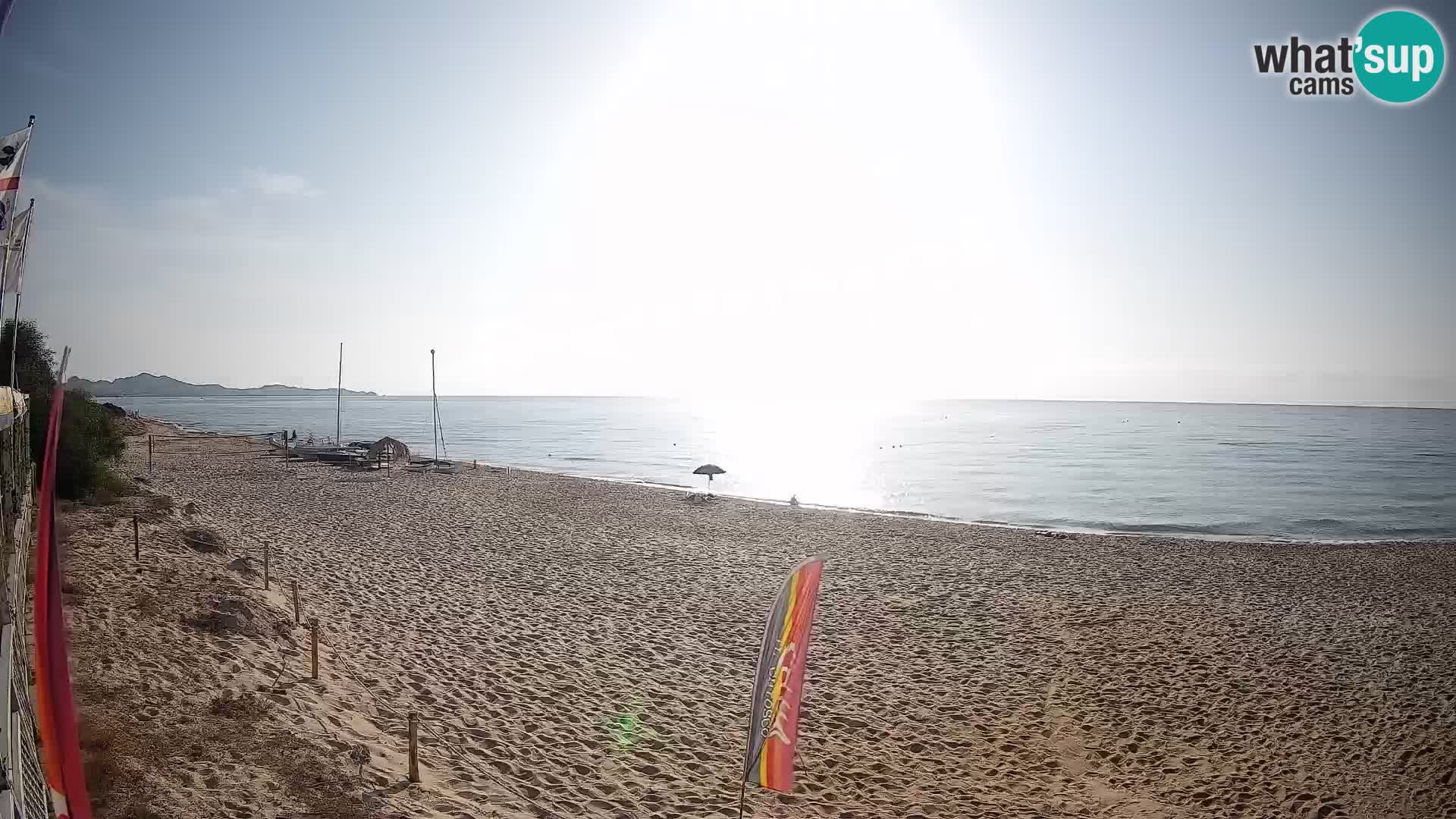 Webcam Piscina Rei – Vista live da Costa Rei, Muravera